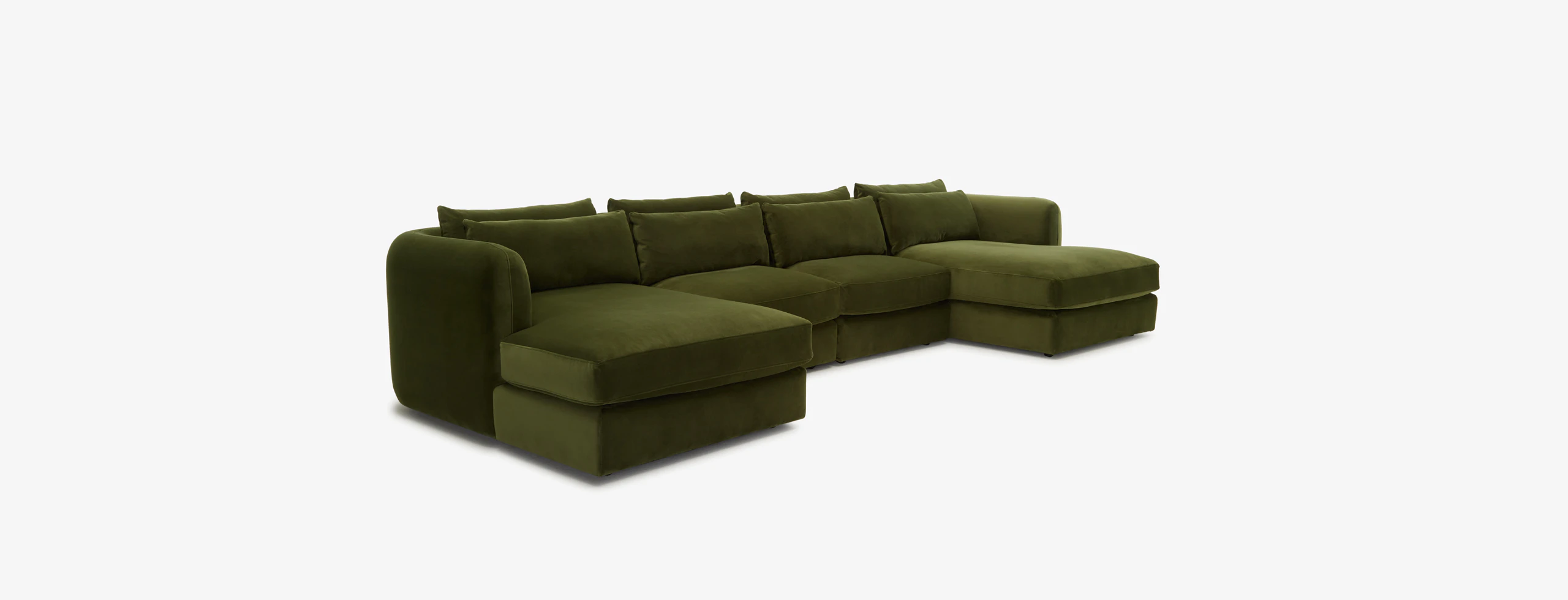 Sebastian Modular U-Chaise Sectional - Thumbnail 3