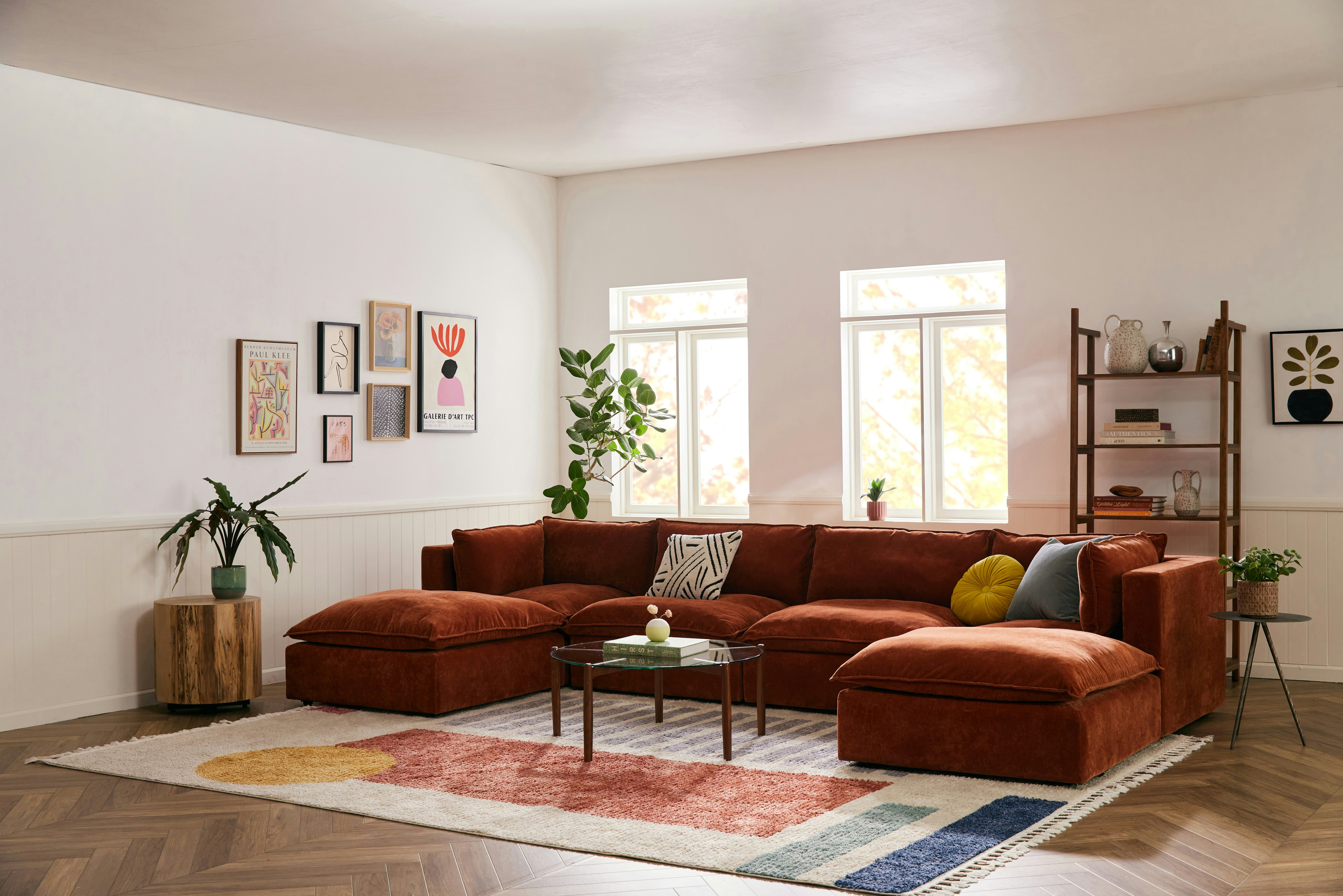 Haine Modular Grand U Sofa Sectional Joybird