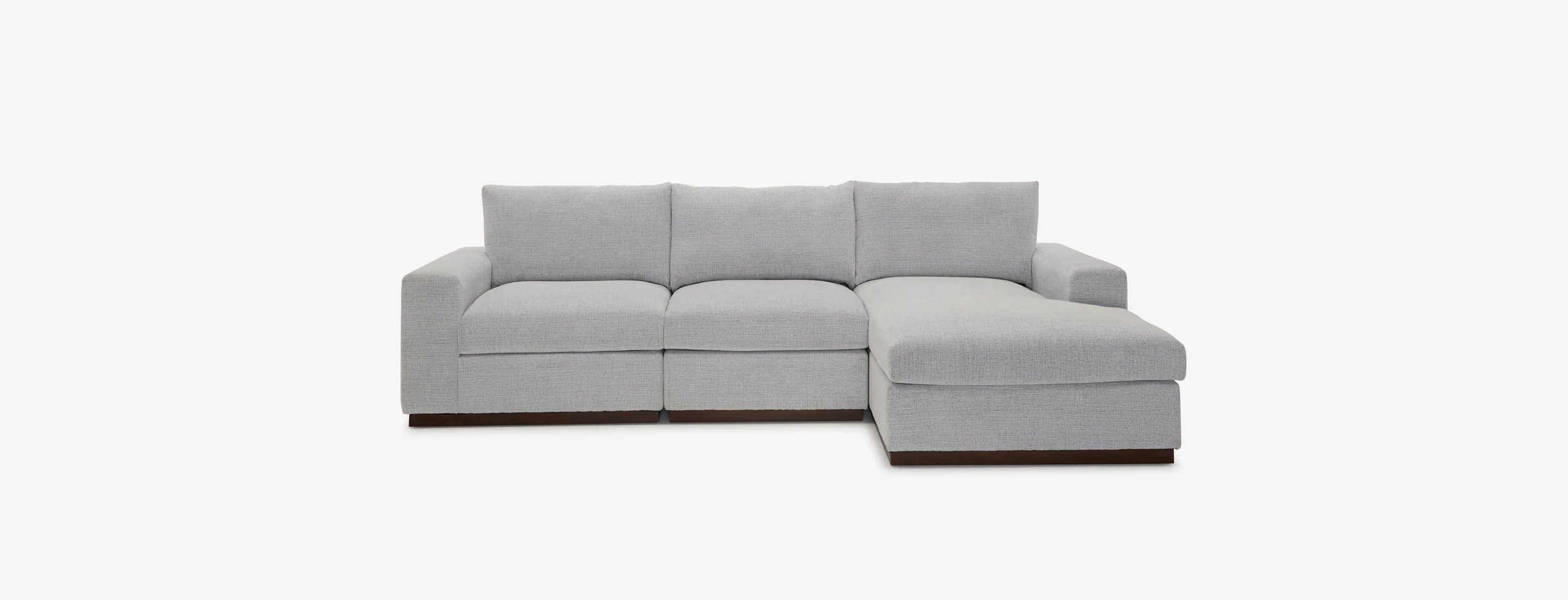 Holt Petite Modular Sectional Clearview Ice