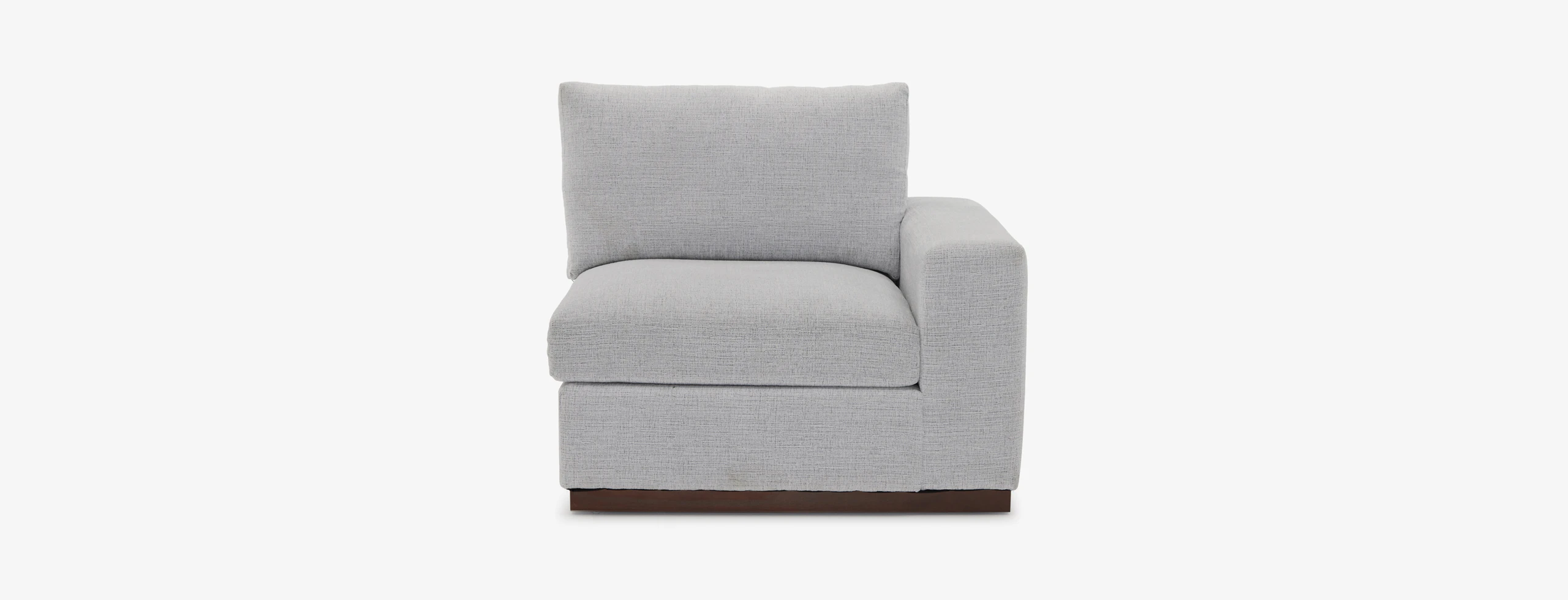 Holt Petite Single Arm Chair Clearview Ice