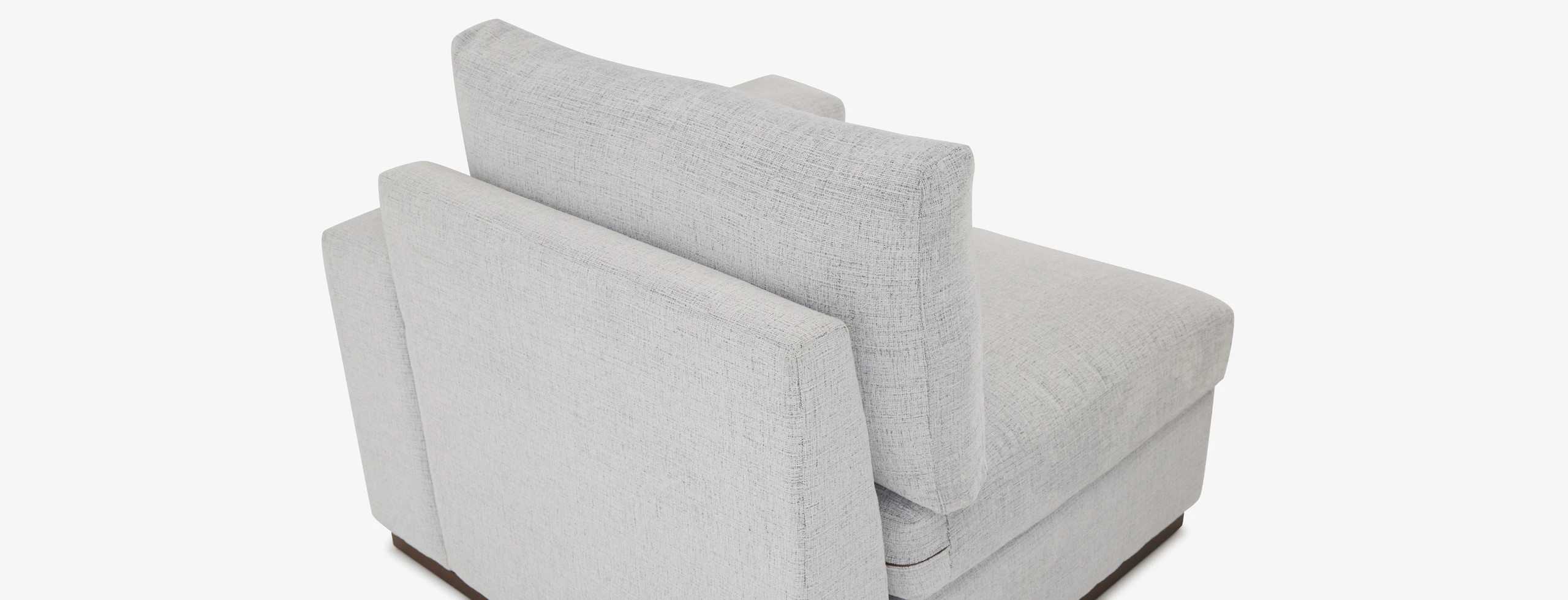 Holt Petite Single Arm Chair Clearview Ice