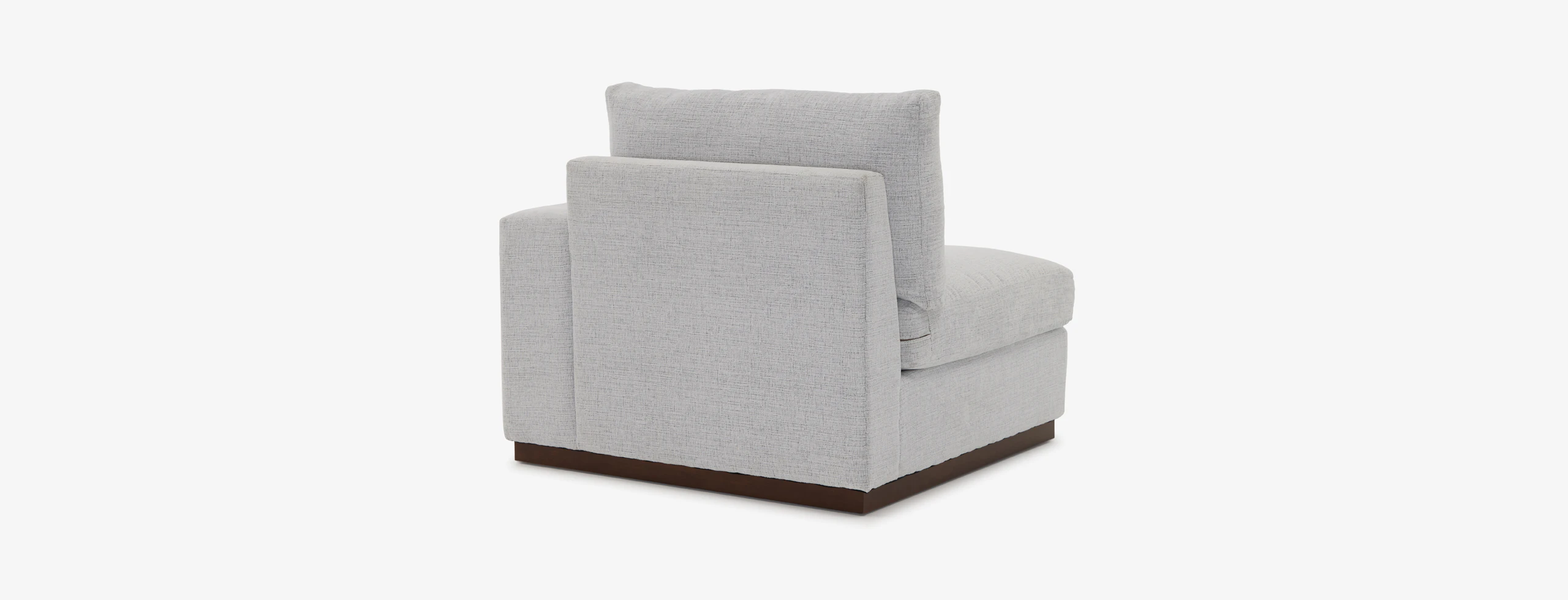 Holt Petite Single Arm Chair Clearview Ice