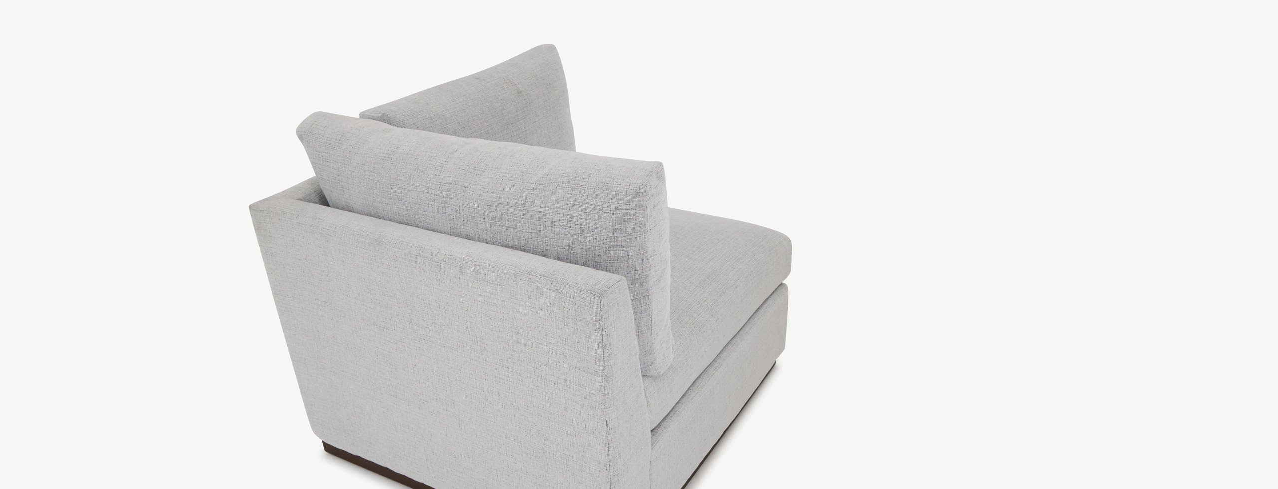 Holt Petite Corner Chair Clearview Ice