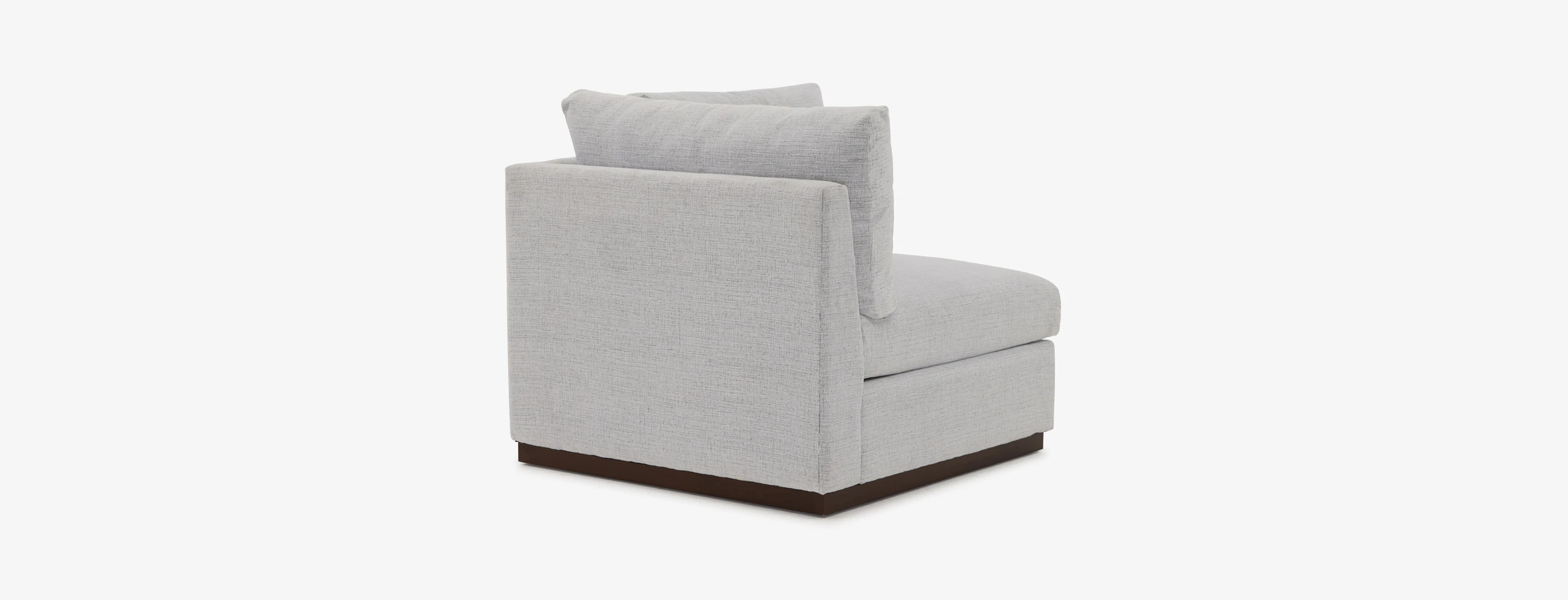 Holt Petite Corner Chair Clearview Ice
