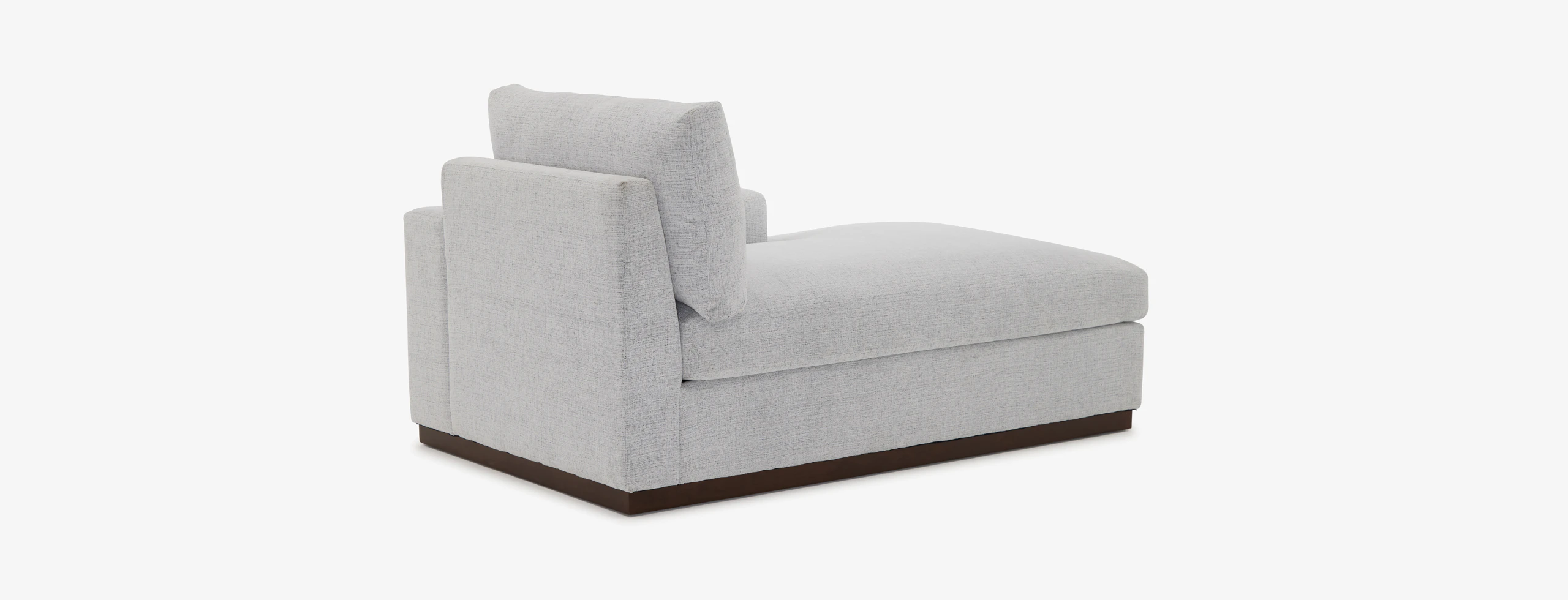 Holt Petite Single Arm Chaise - Thumbnail 5