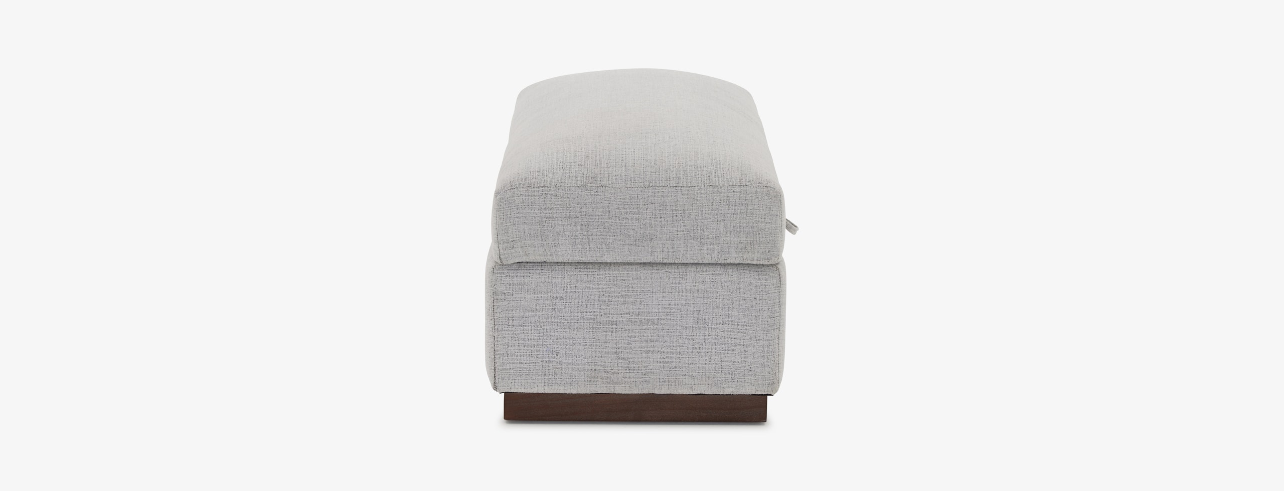 Holt Petite Half Storage Ottoman Joybird