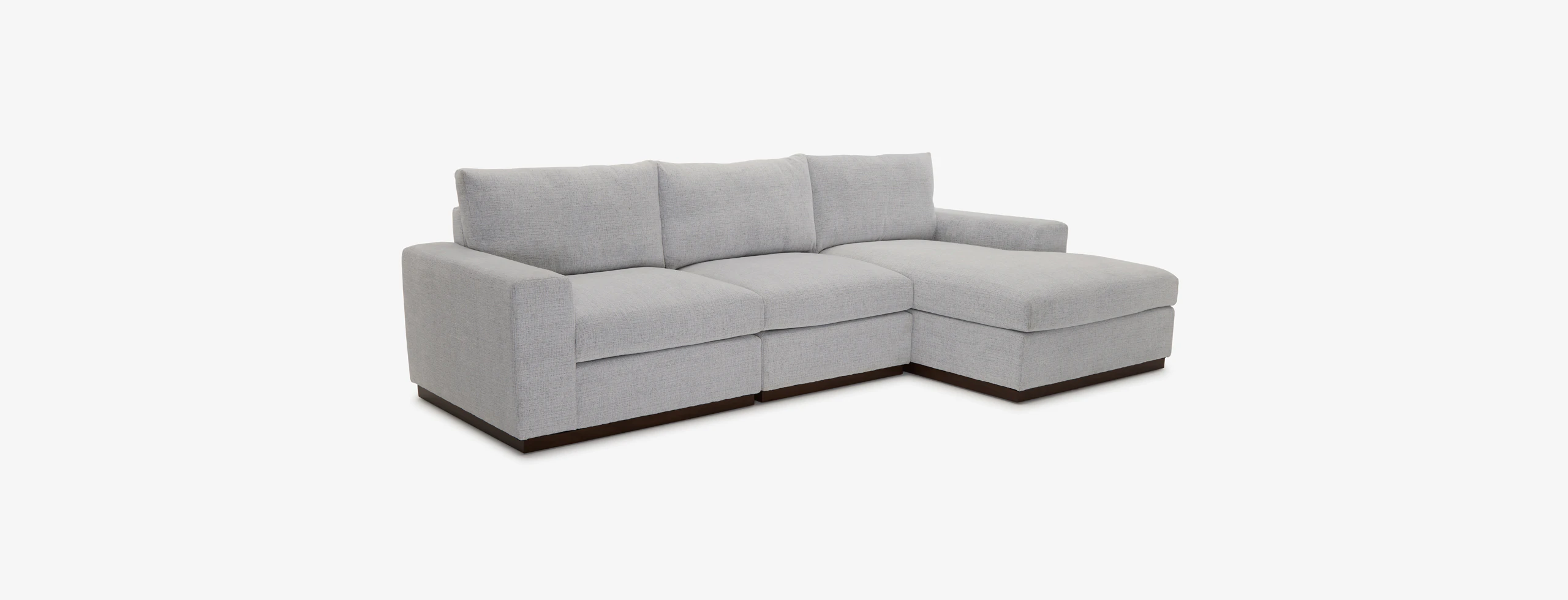 Holt Petite Modular Sectional Clearview Ice