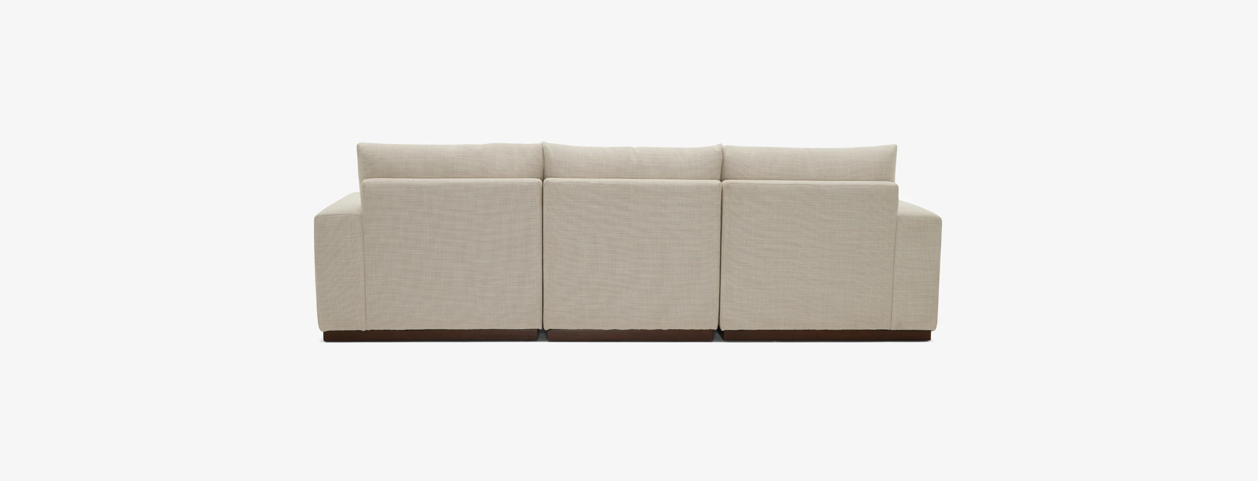 Holt Petite Modular Sectional With Storage Ottoman Asbury Hampton