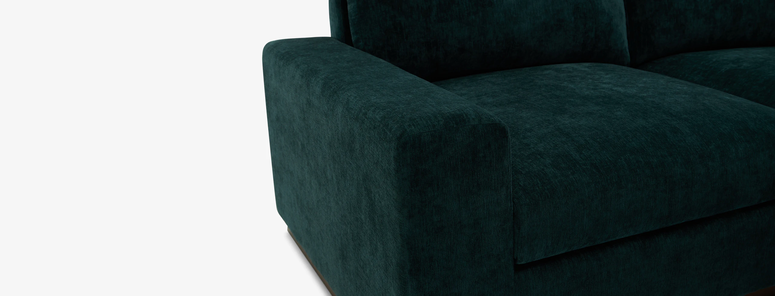 Holt Modular Compact Sectional Crave Greenery