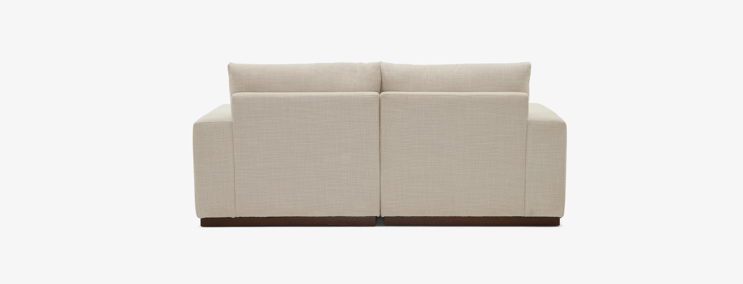 Holt Modular Compact sectional Asbury Oyster