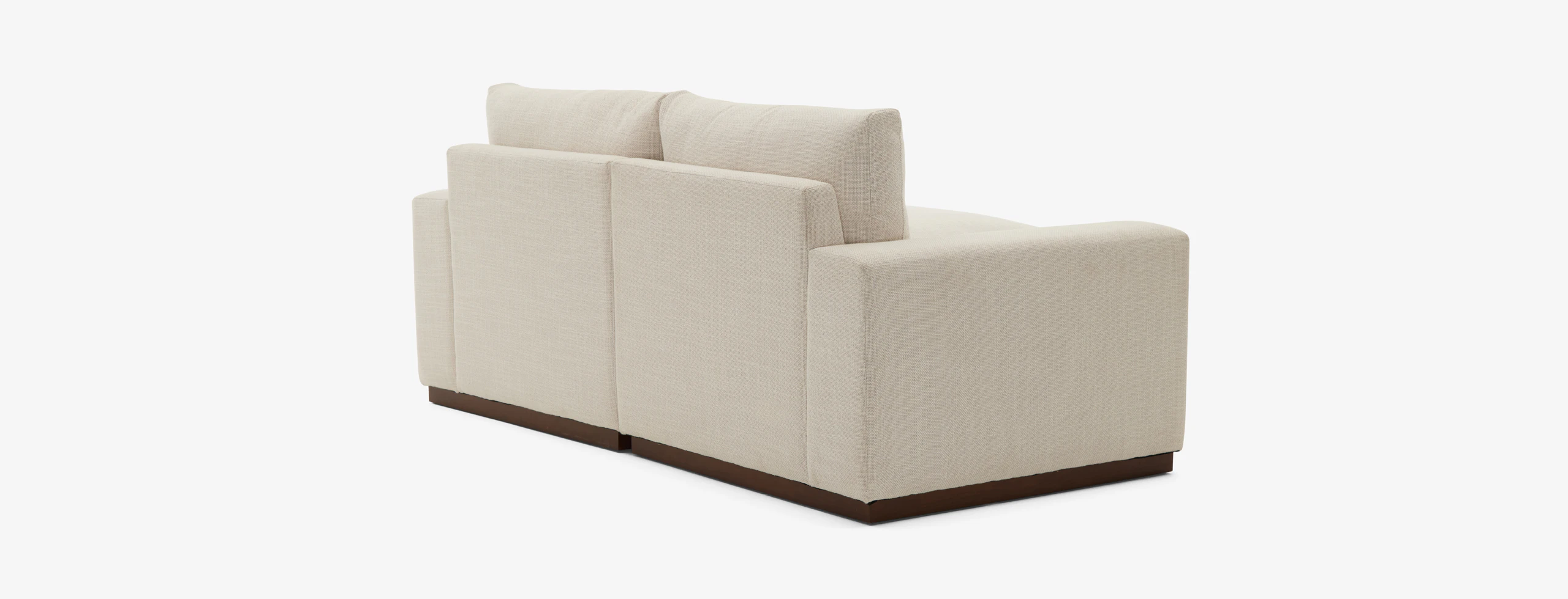 Holt Modular Compact sectional Asbury Oyster