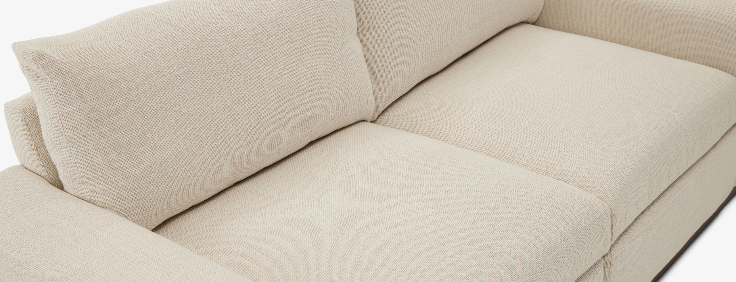 Holt Petite Modular Loveseat Asbury Oyster