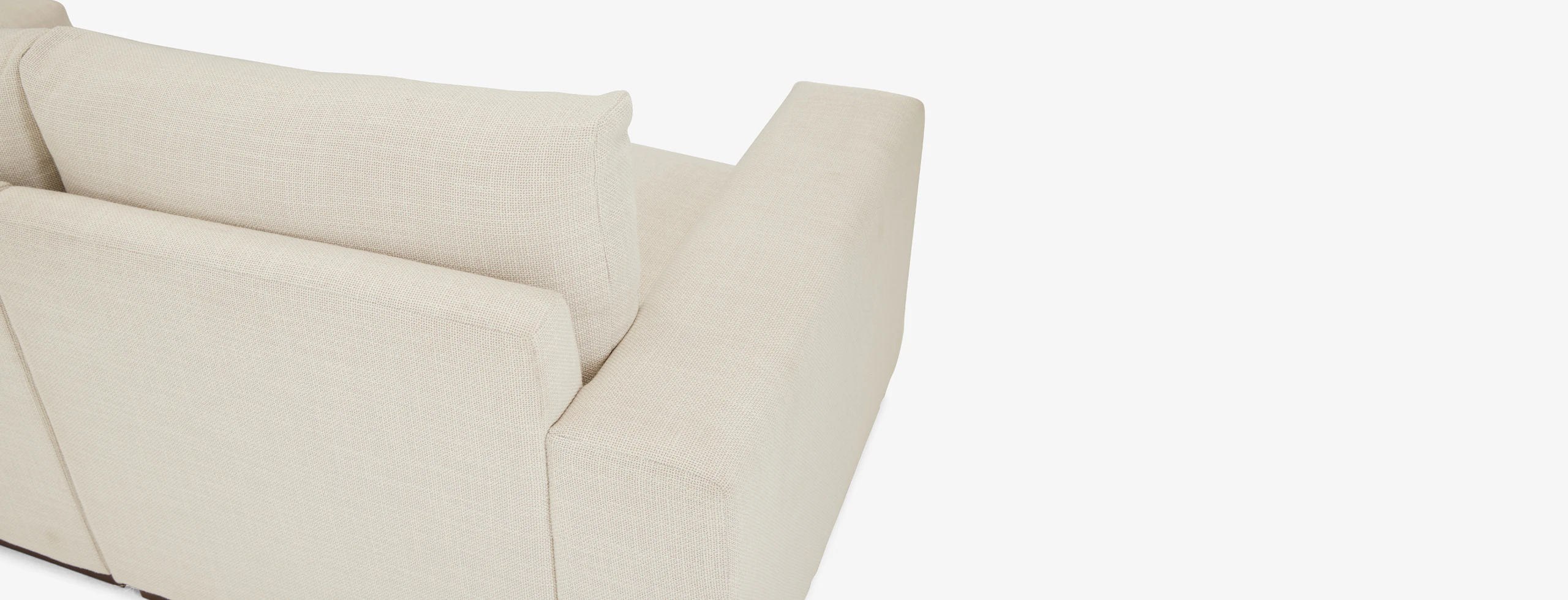 Holt Petite Modular Loveseat Asbury Oyster