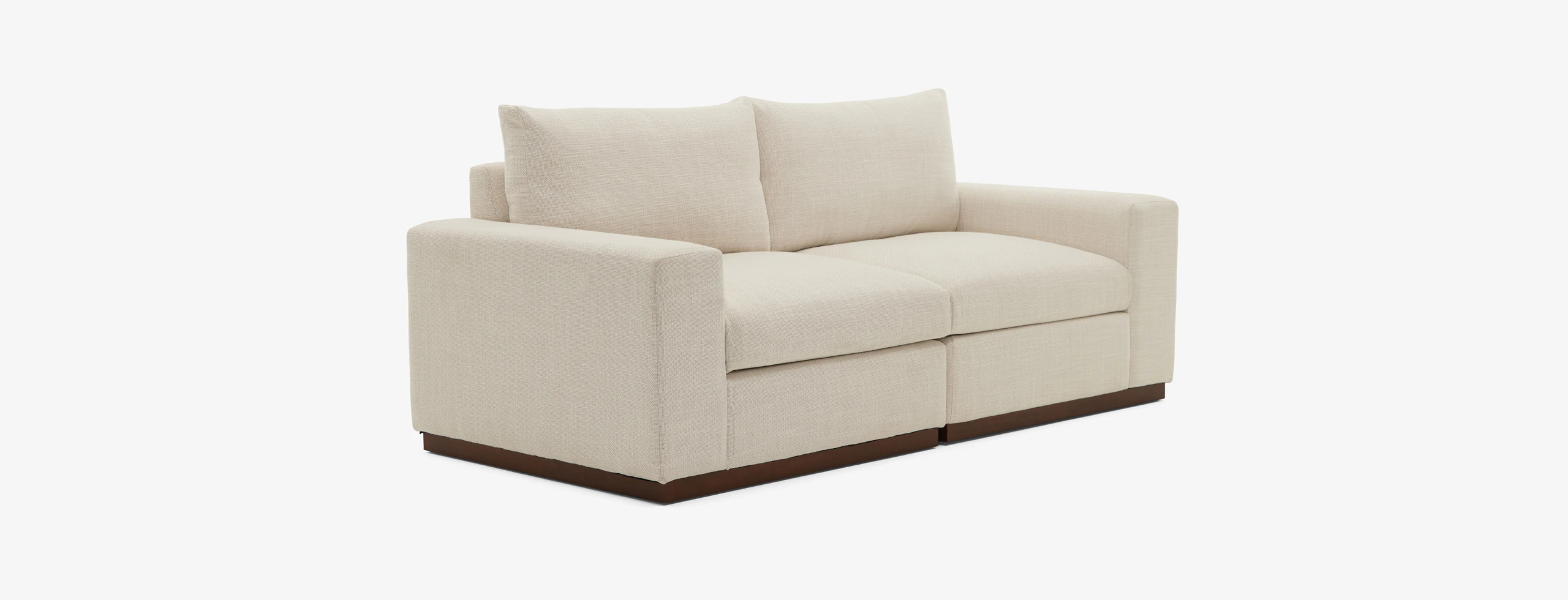 Holt Petite Modular Loveseat