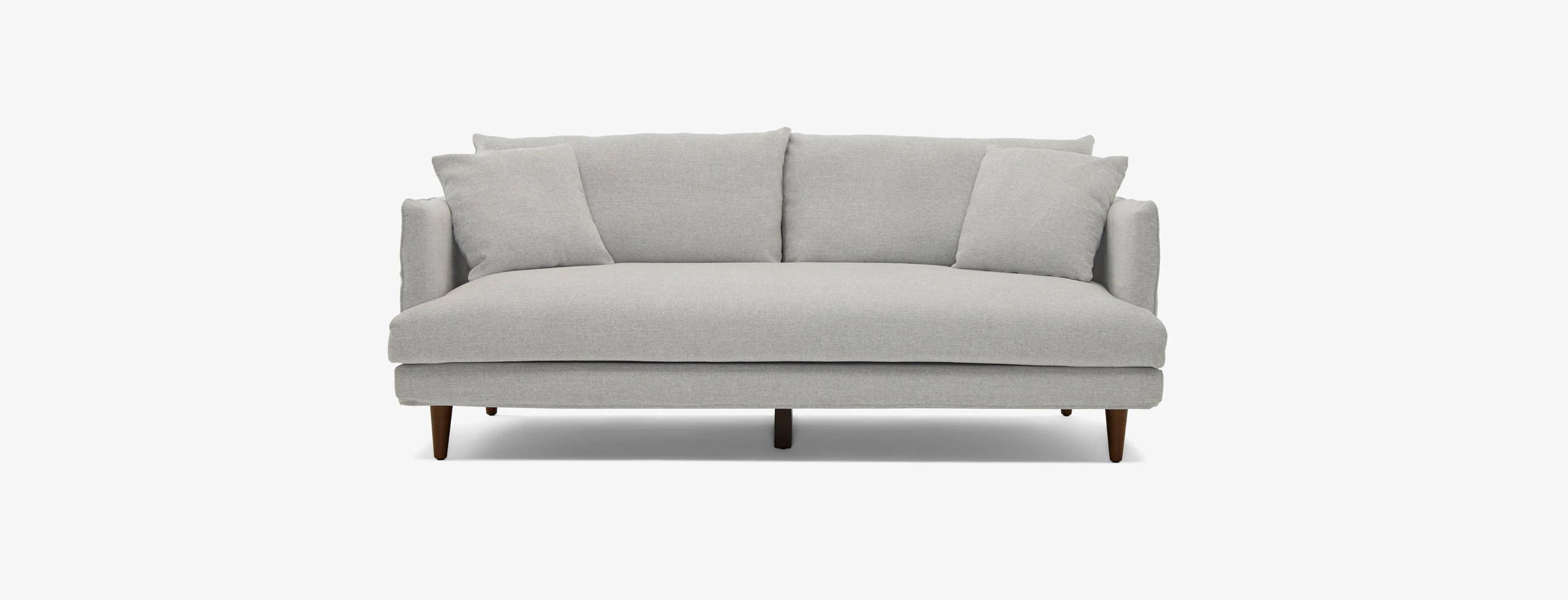 Lewis Slipcovered Sofa Milo Dove