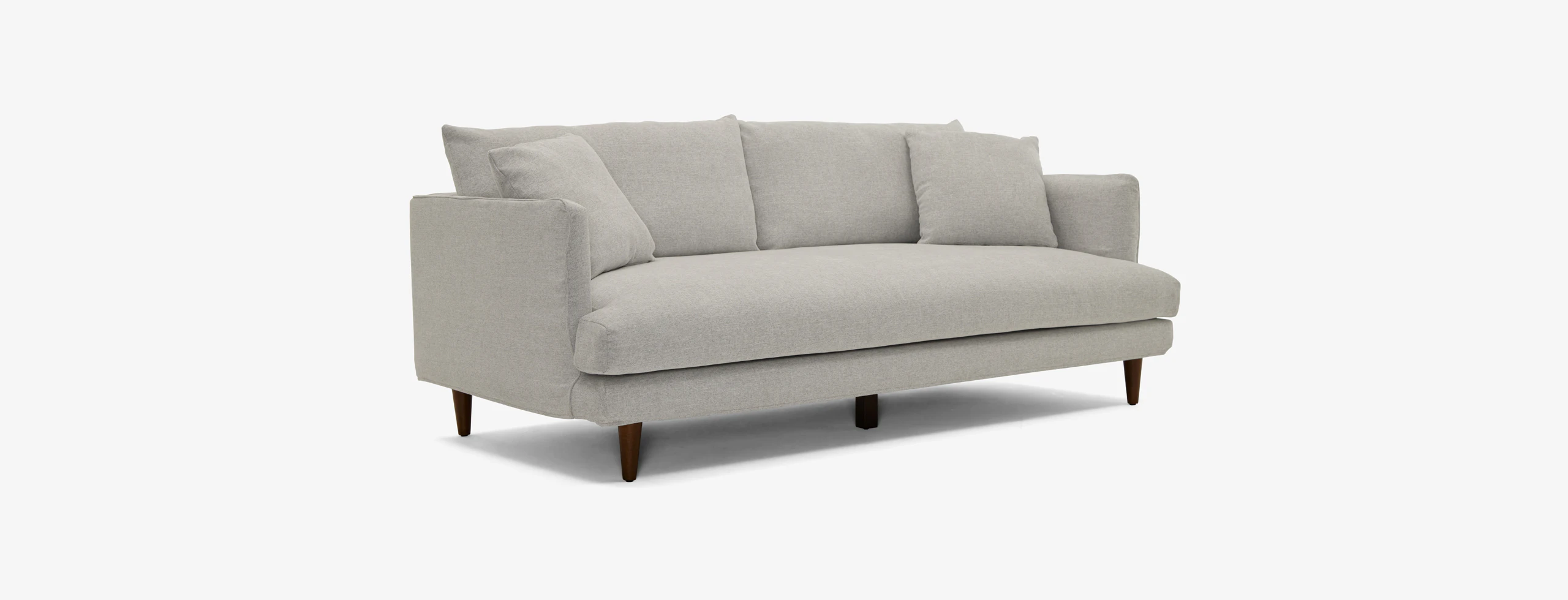 Lewis Slipcovered Sofa Milo Dove