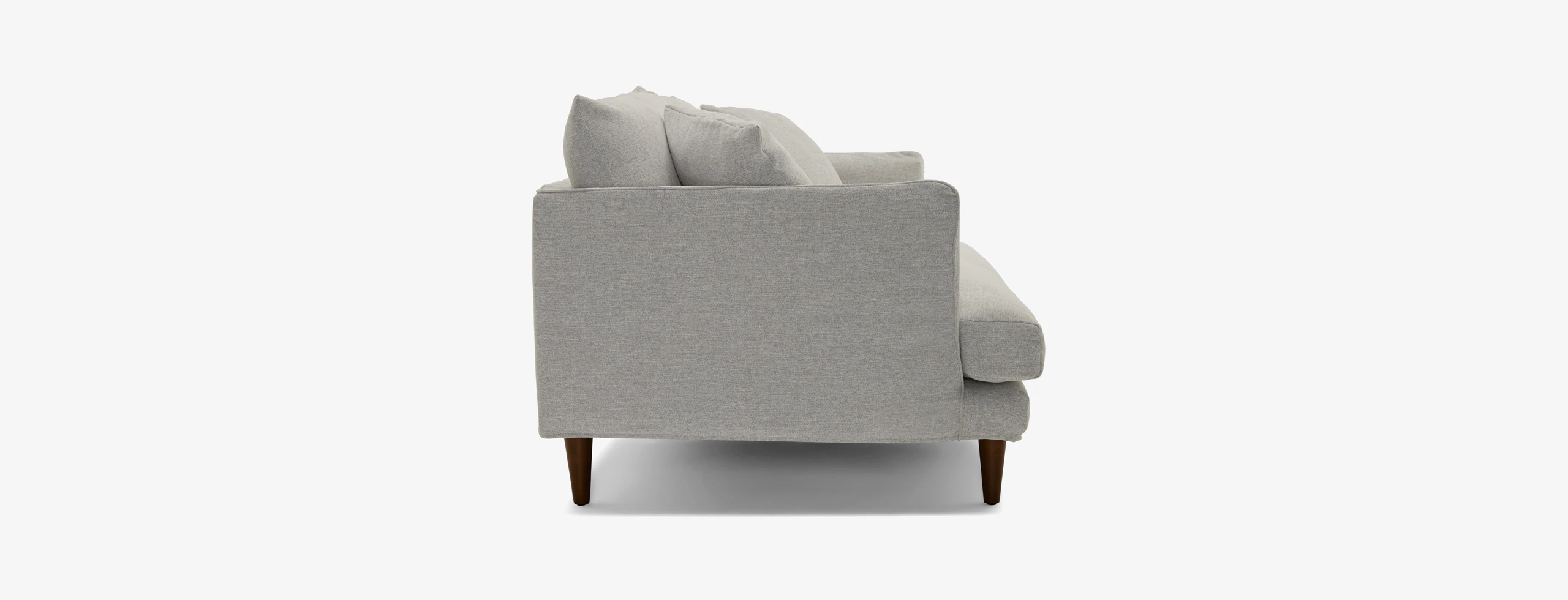 Lewis Slipcovered Sofa Milo Dove
