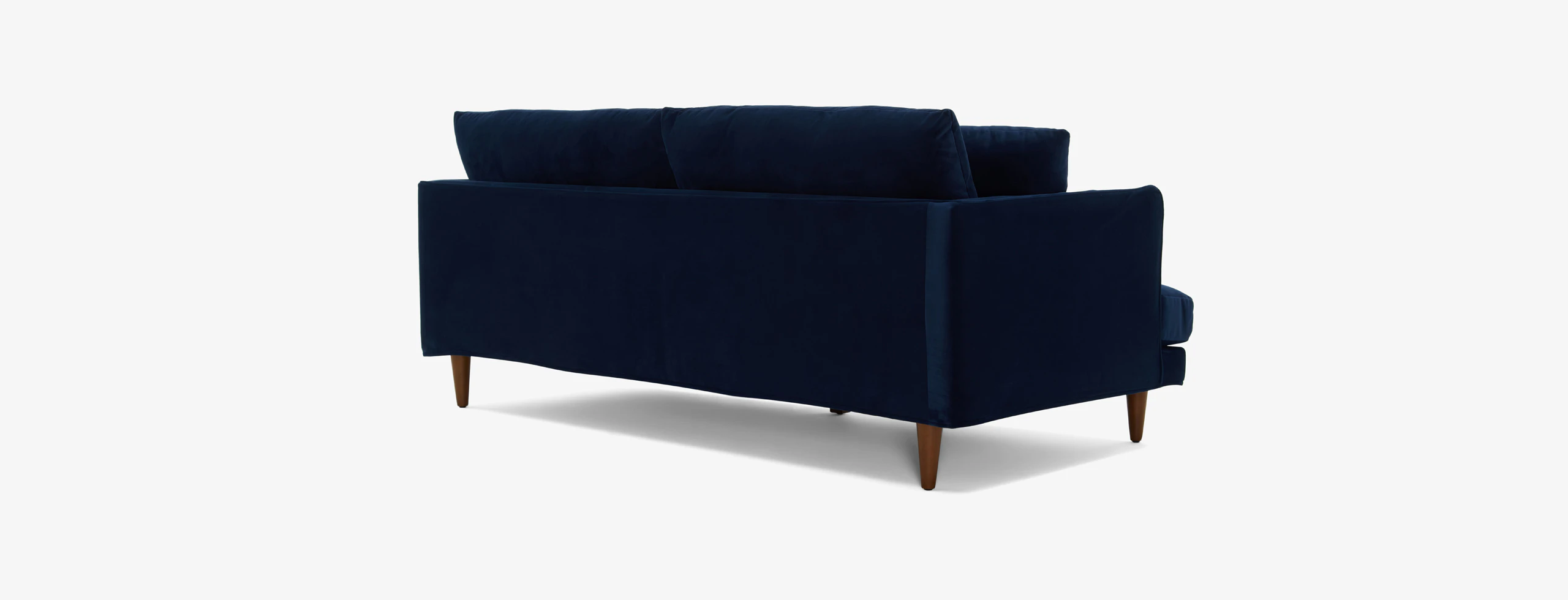 Lewis Slipcovered Sofa Royale Cobalt