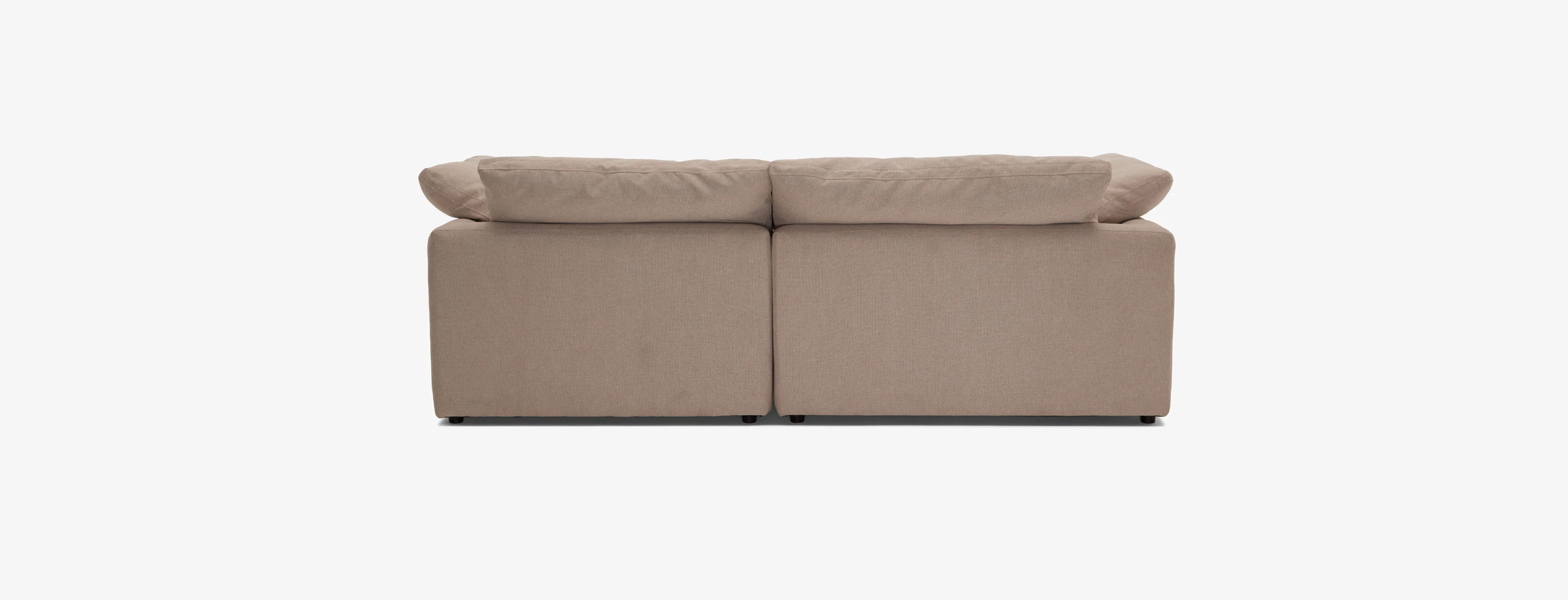 Bryant Modular Compact Double Chaise Sectional Villa Sand