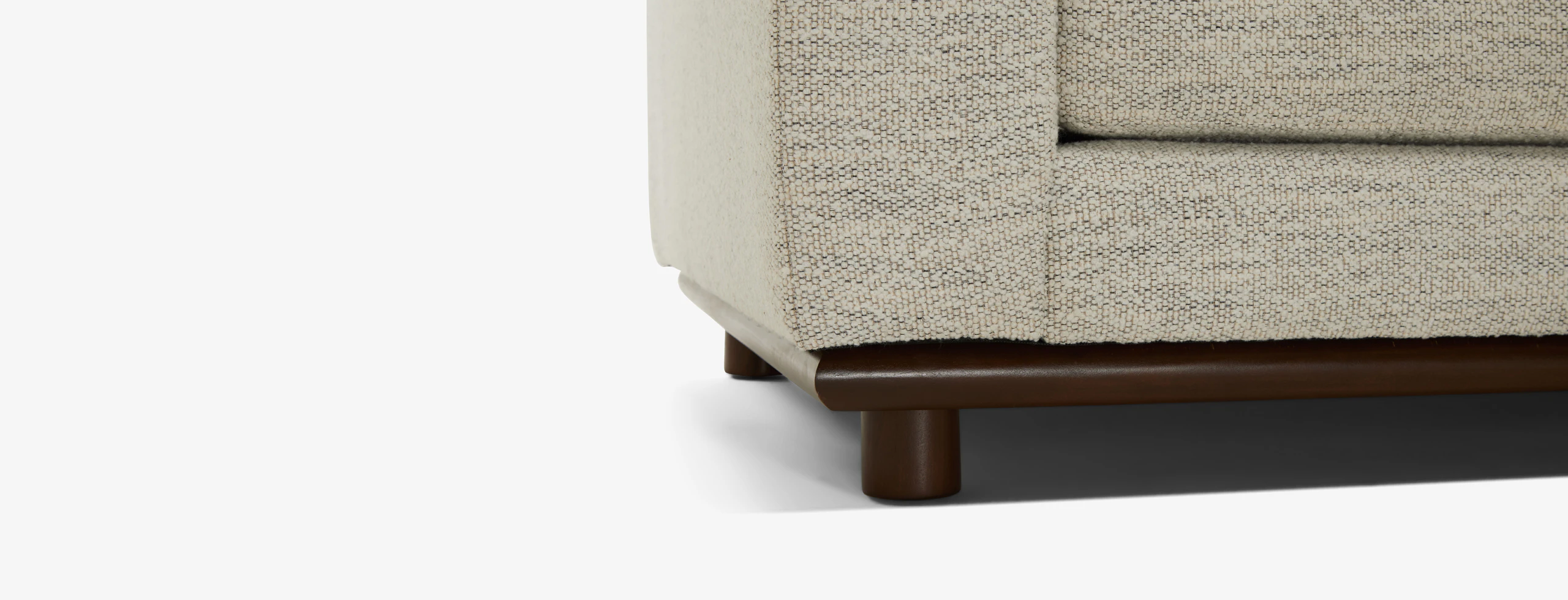 Miller Double Chaise Sectional Borough Cotton