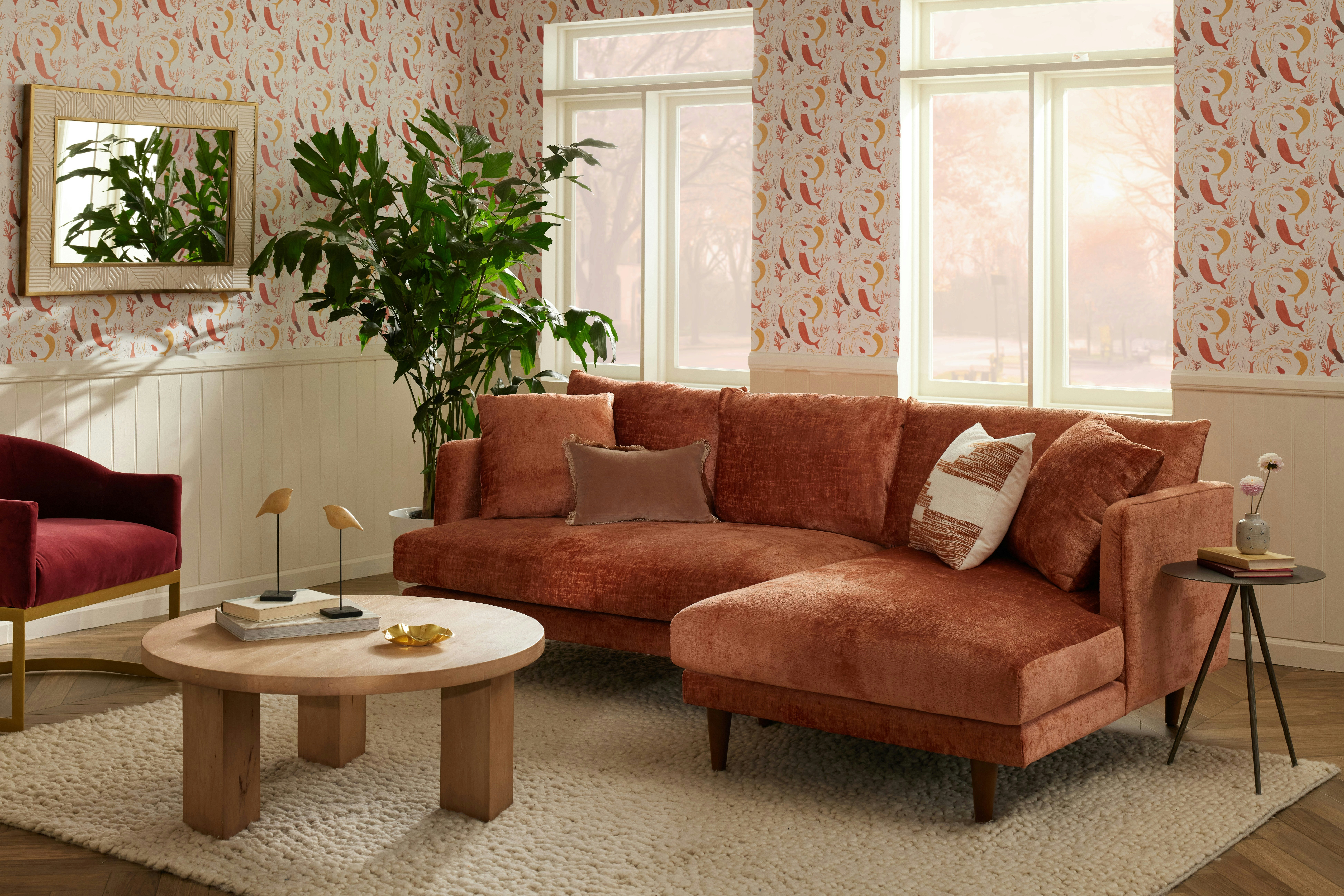 Small apartment size sectionals online