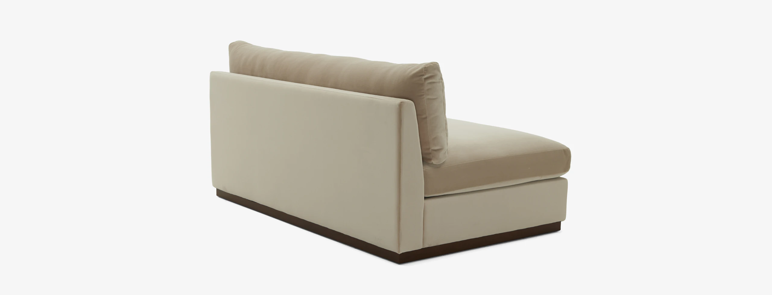Holt Armless Loveseat Royale Sand