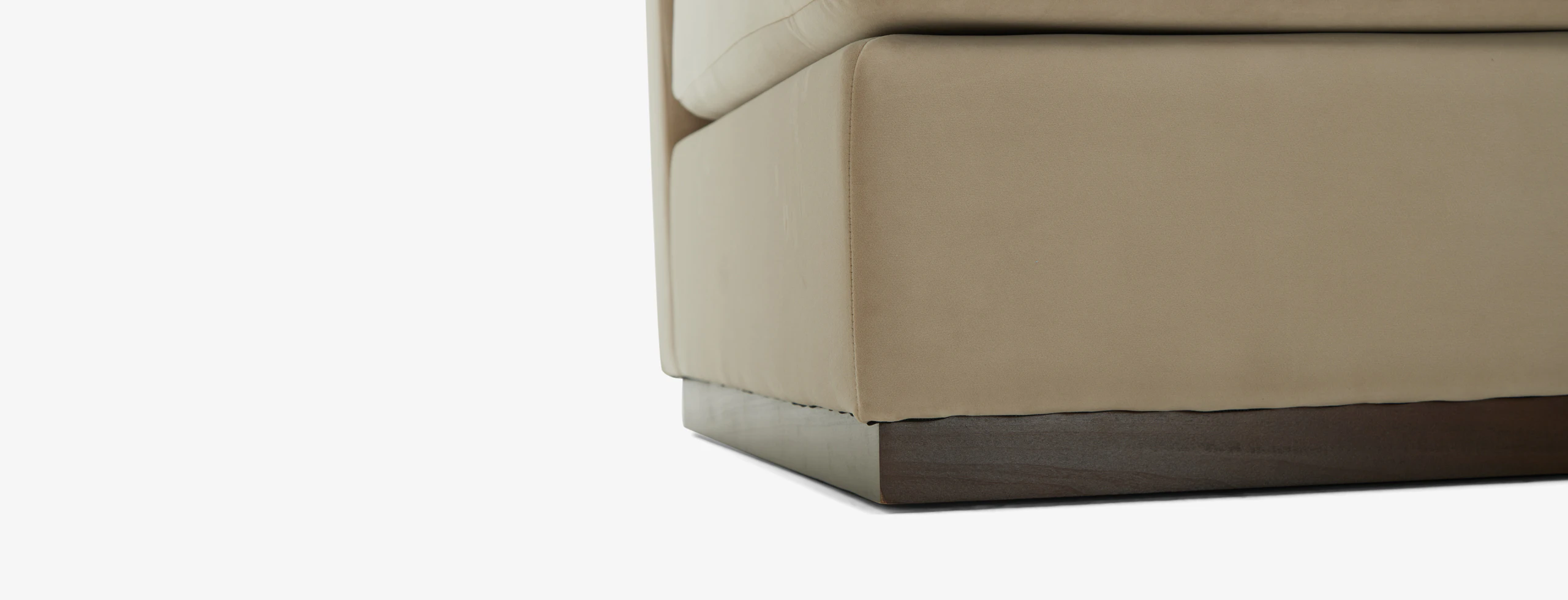 Holt Armless Loveseat Sectional Royale Sand