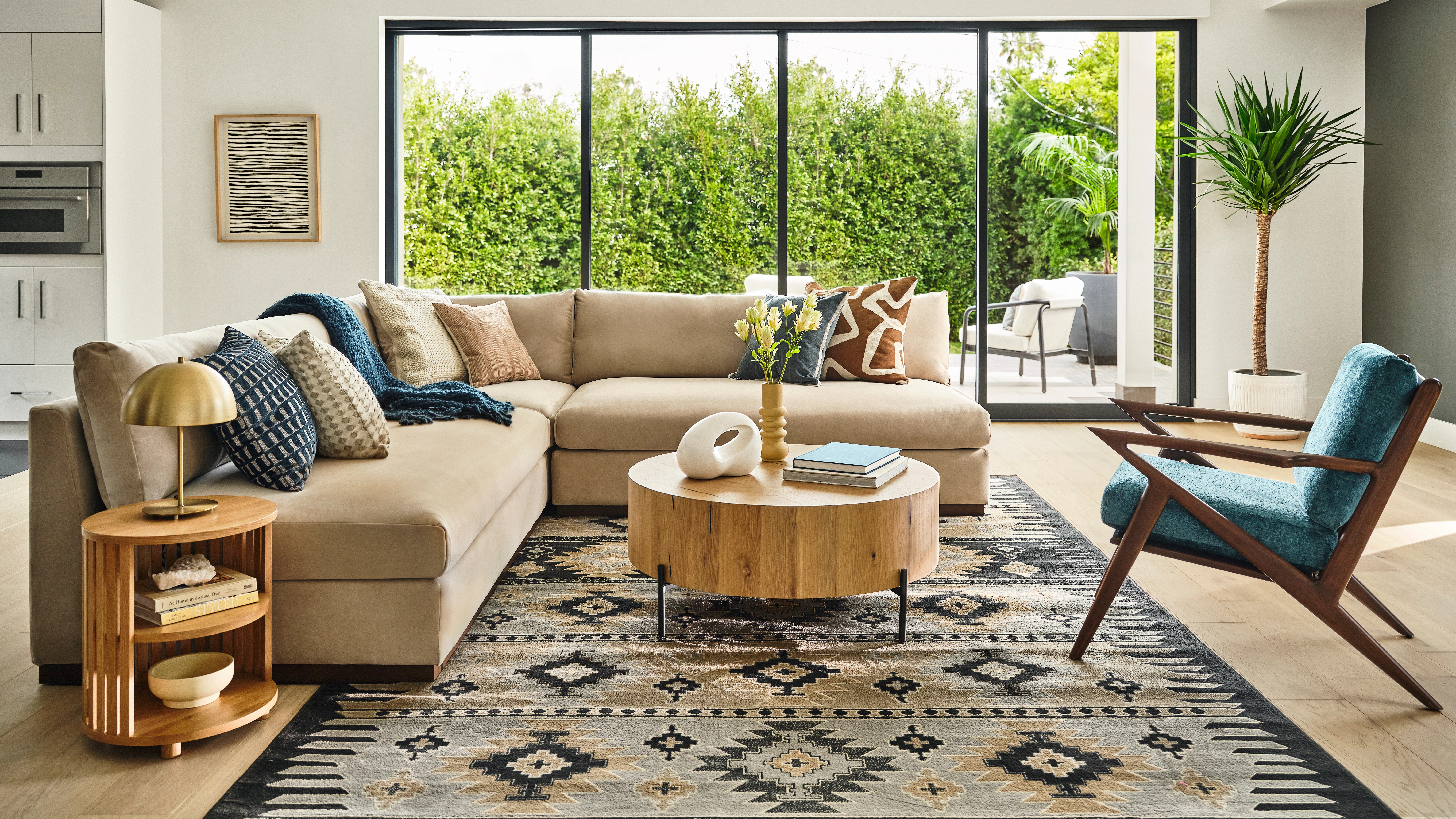 Holt Modular Armless Corner Sectional Royal Sand
