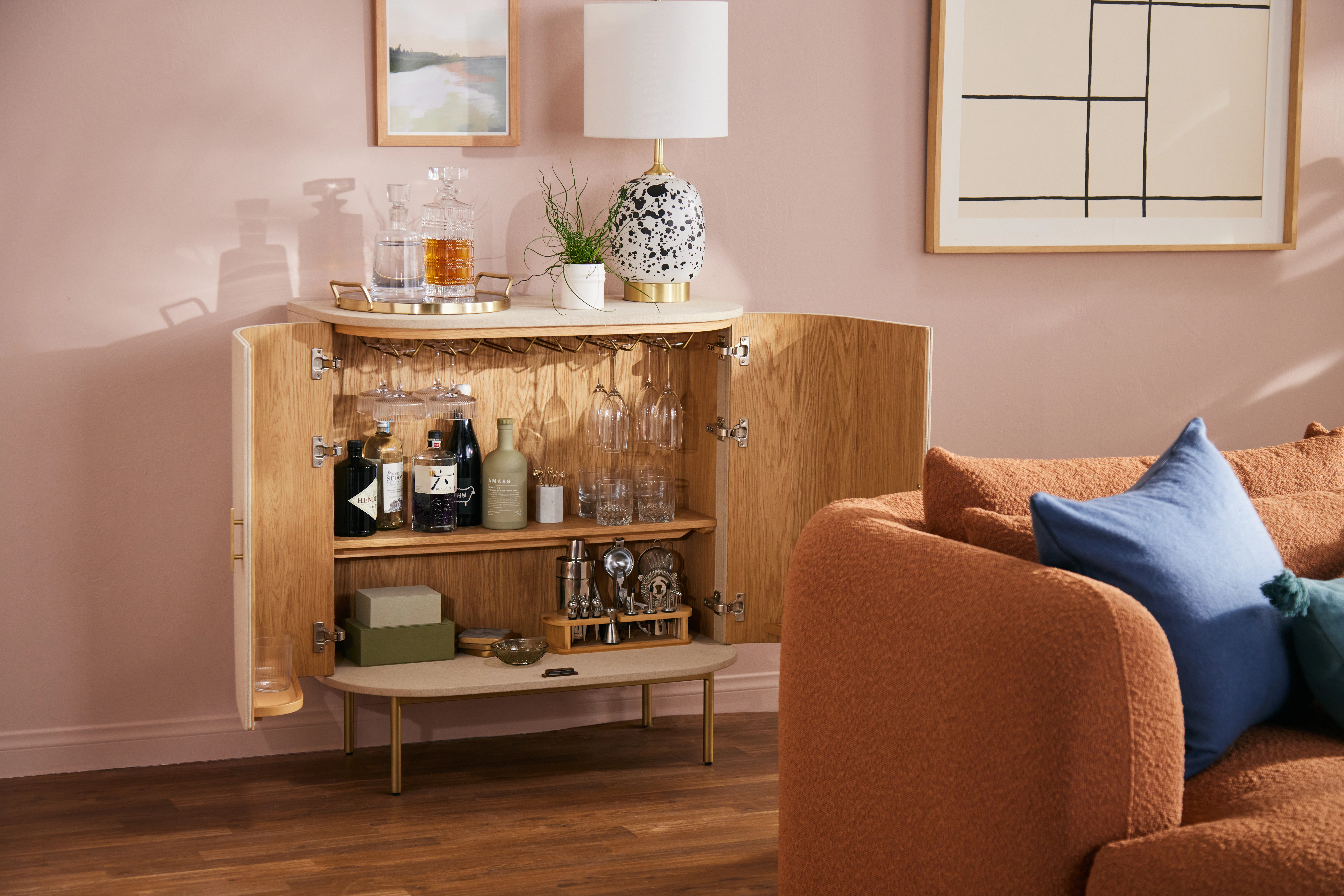 Clara Bar Cabinet - Thumbnail 2