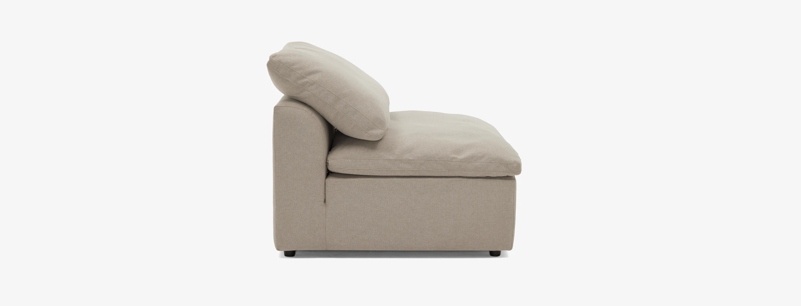 Bryant Armless Chair And Half Villa Sand