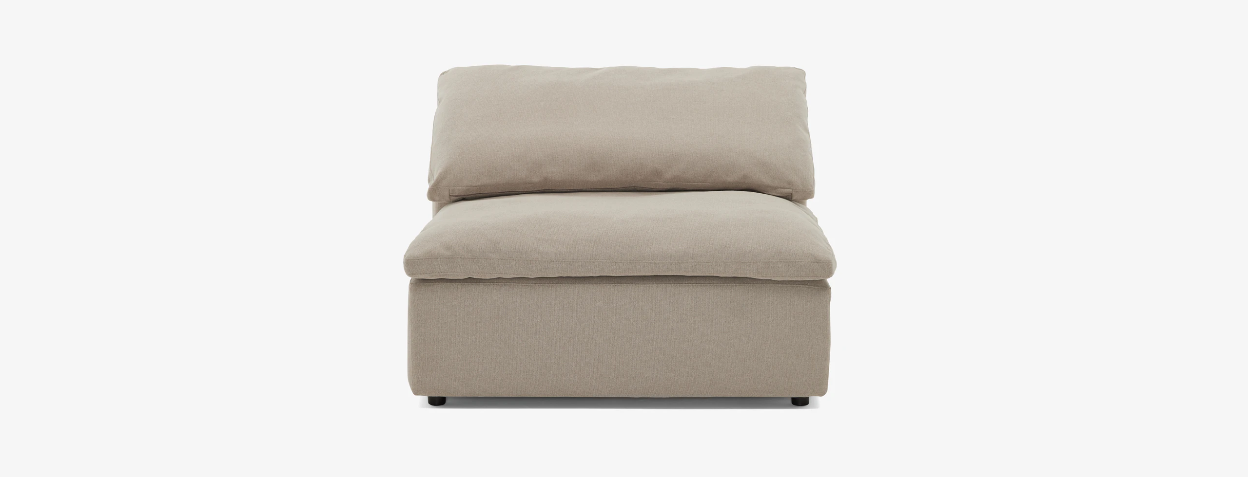 Bryant Armless Chair And Half Villa Sand