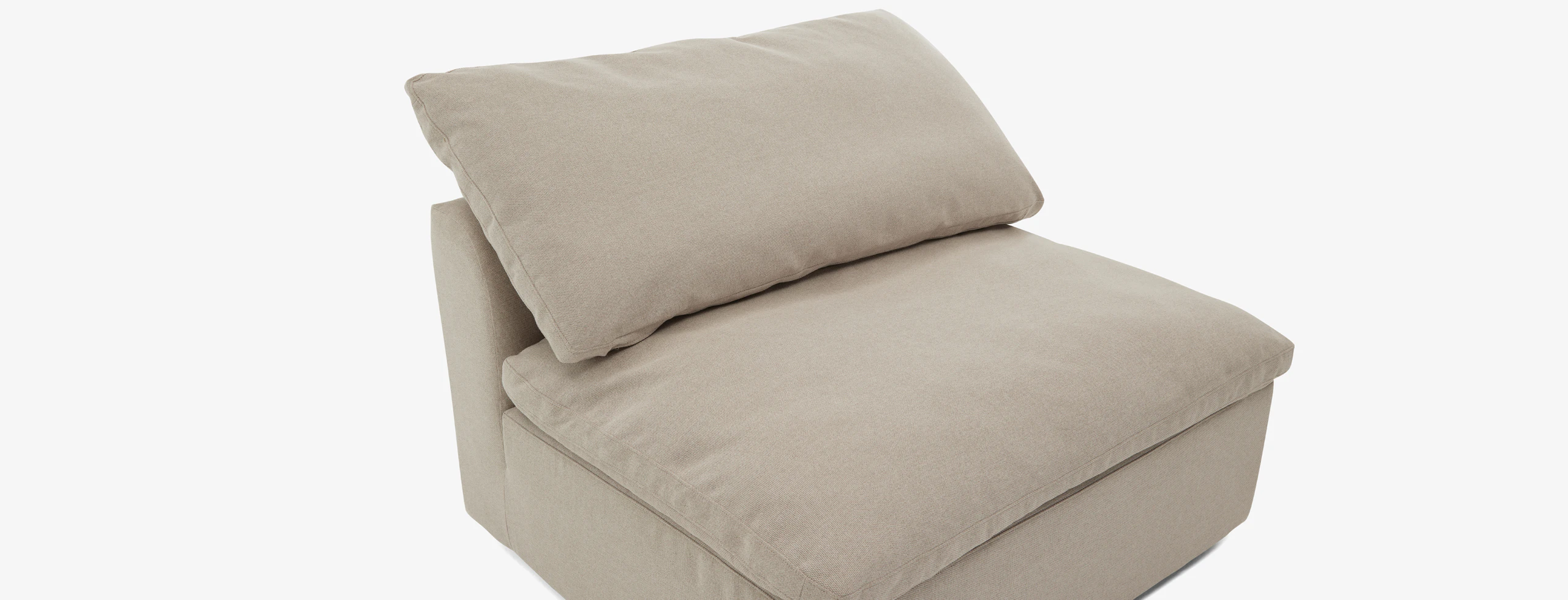 Bryant Armless Chair And Half Villa Sand