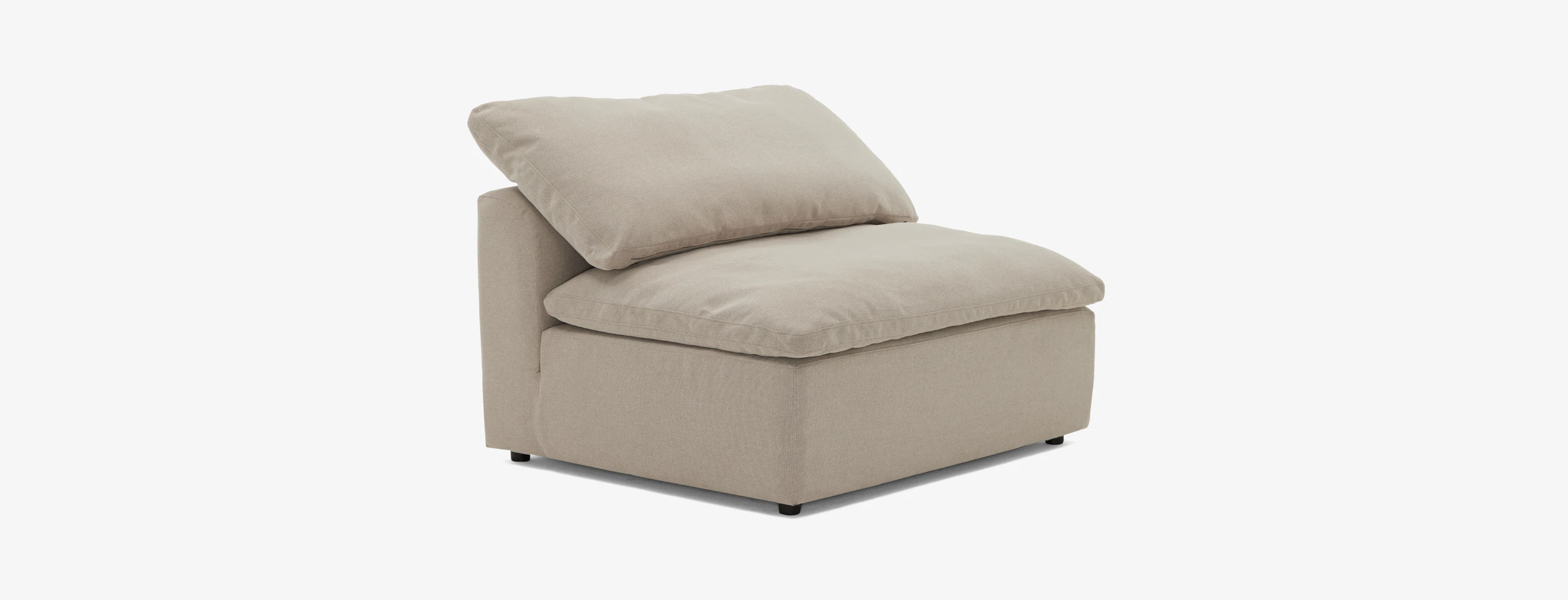 Bryant Armless Chair And Half Villa Sand