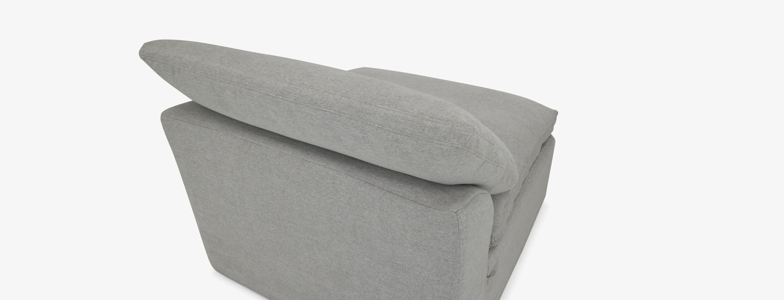 Bryant Slipcovered Armless Chair Milo Dove