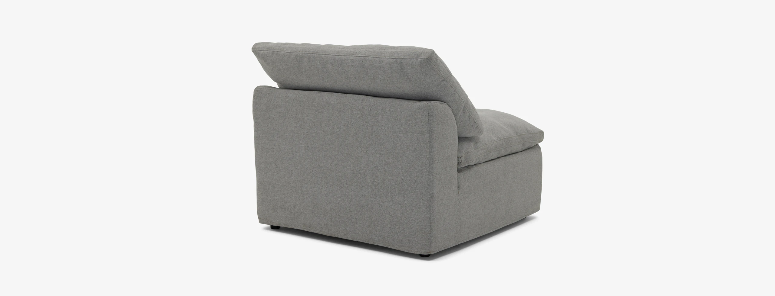 Bryant Slipcovered Armless Chair - Thumbnail 2