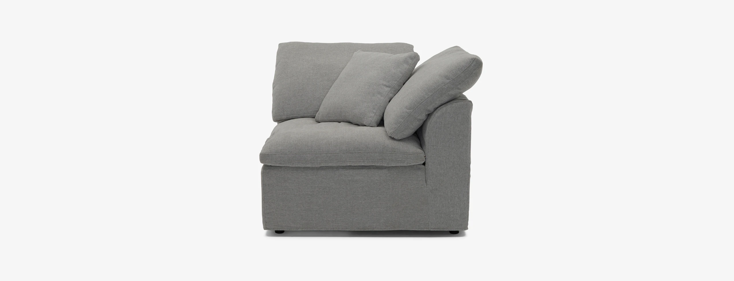 Bryant Slipcovered Corner Chair Milo Dove