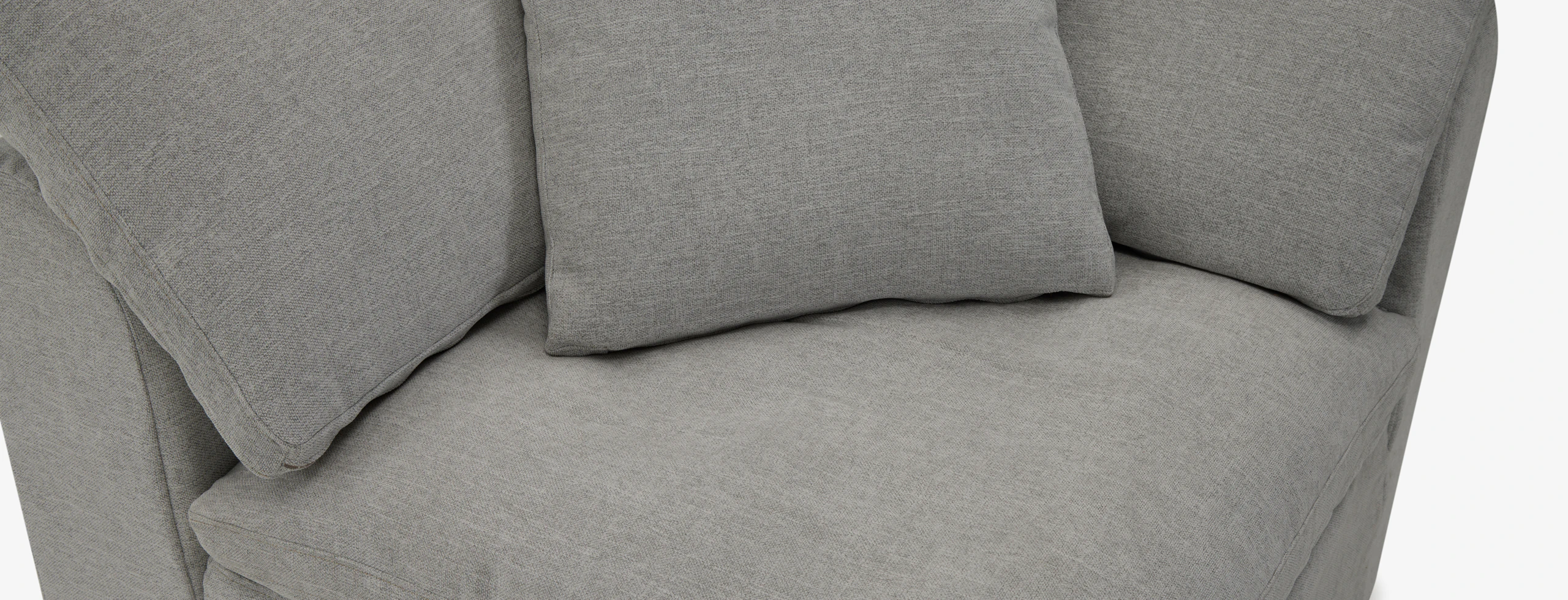 Bryant Slipcovered Corner Chair Milo Dove
