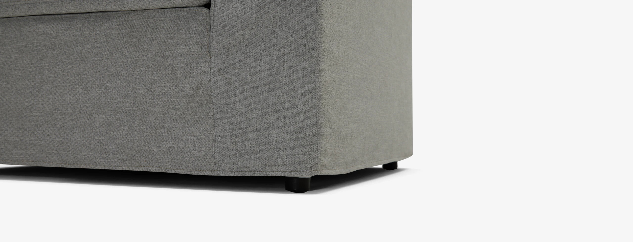 Bryant Slipcovered Corner Chair Milo Dove