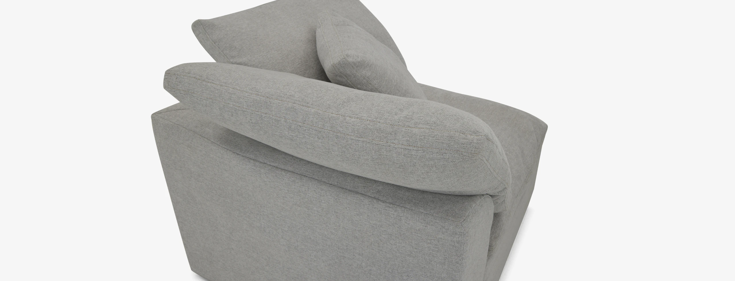 Bryant Slipcovered Corner Chair Milo Dove
