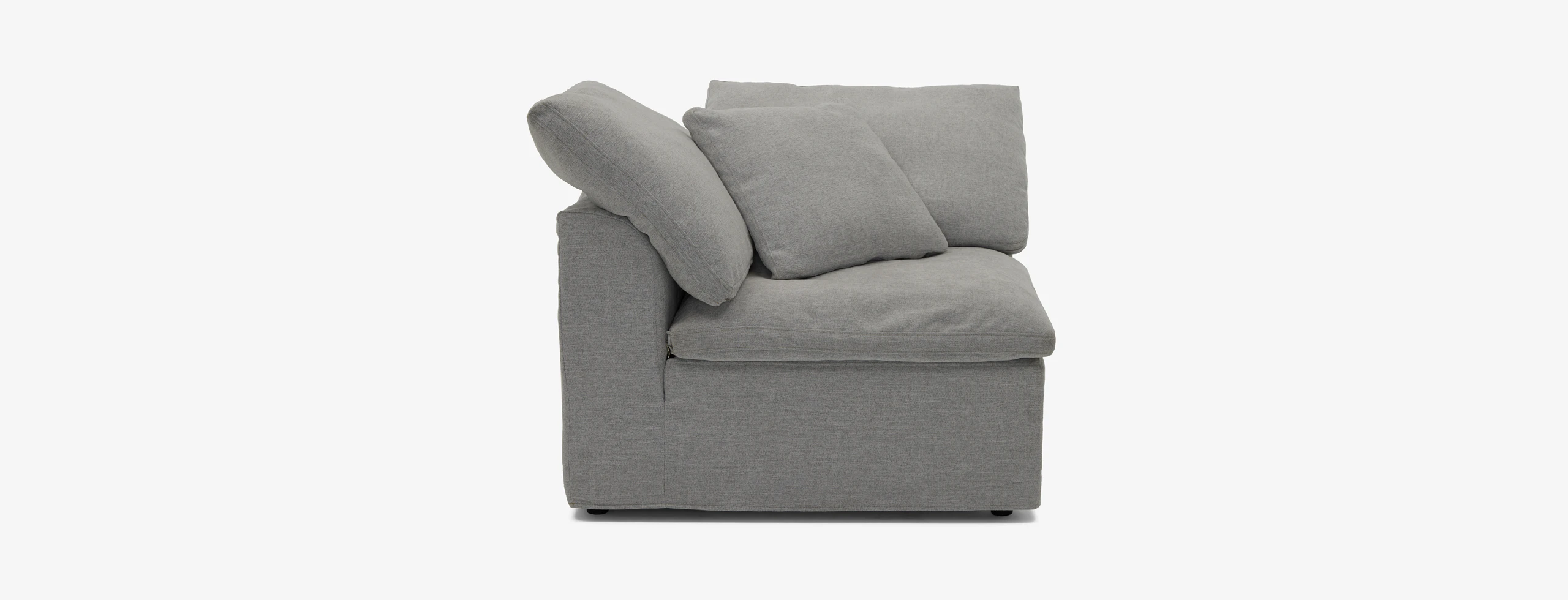 Bryant Slipcovered Corner Chair Milo Dove