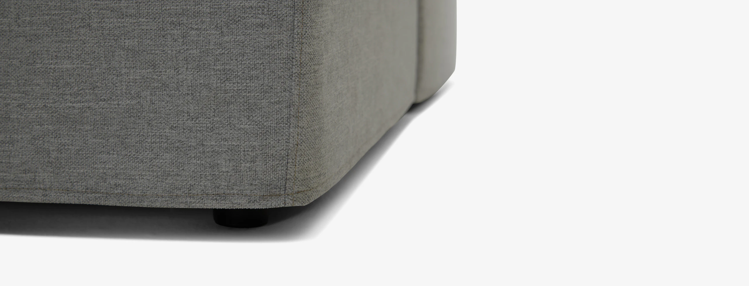 Bryant Slipcovered Modular Sofa Bumper Sectional Milo Dove