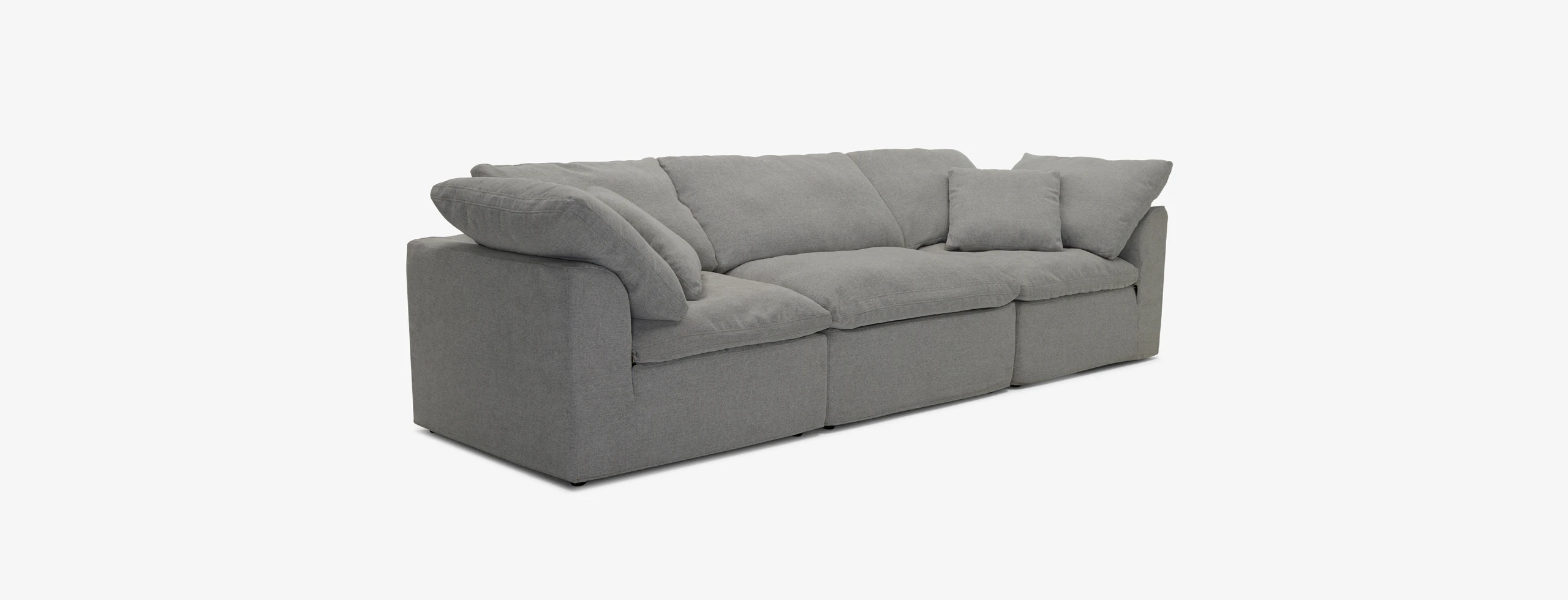 Bryant Slipcovered Modular Sofa Milo Dove
