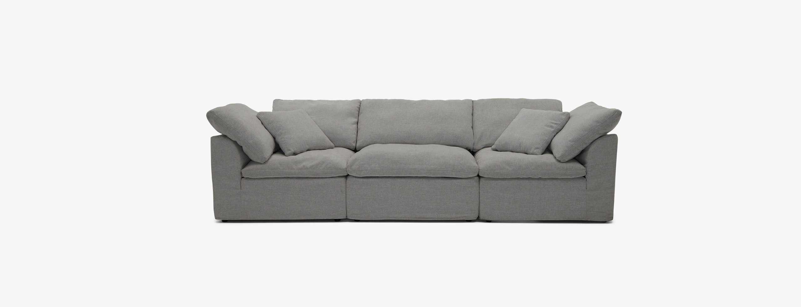 Bryant Slipcovered Modular Sofa Milo Dove