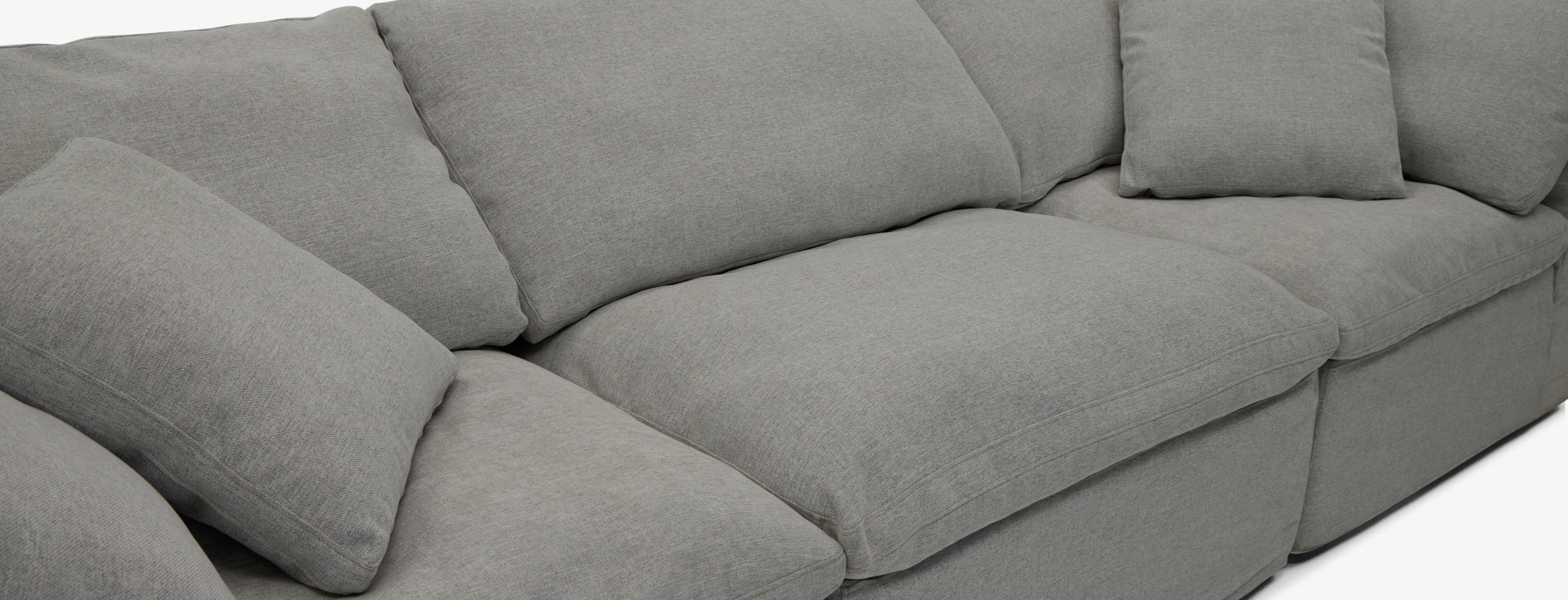 Bryant Slipcovered Modular Sofa Milo Dove