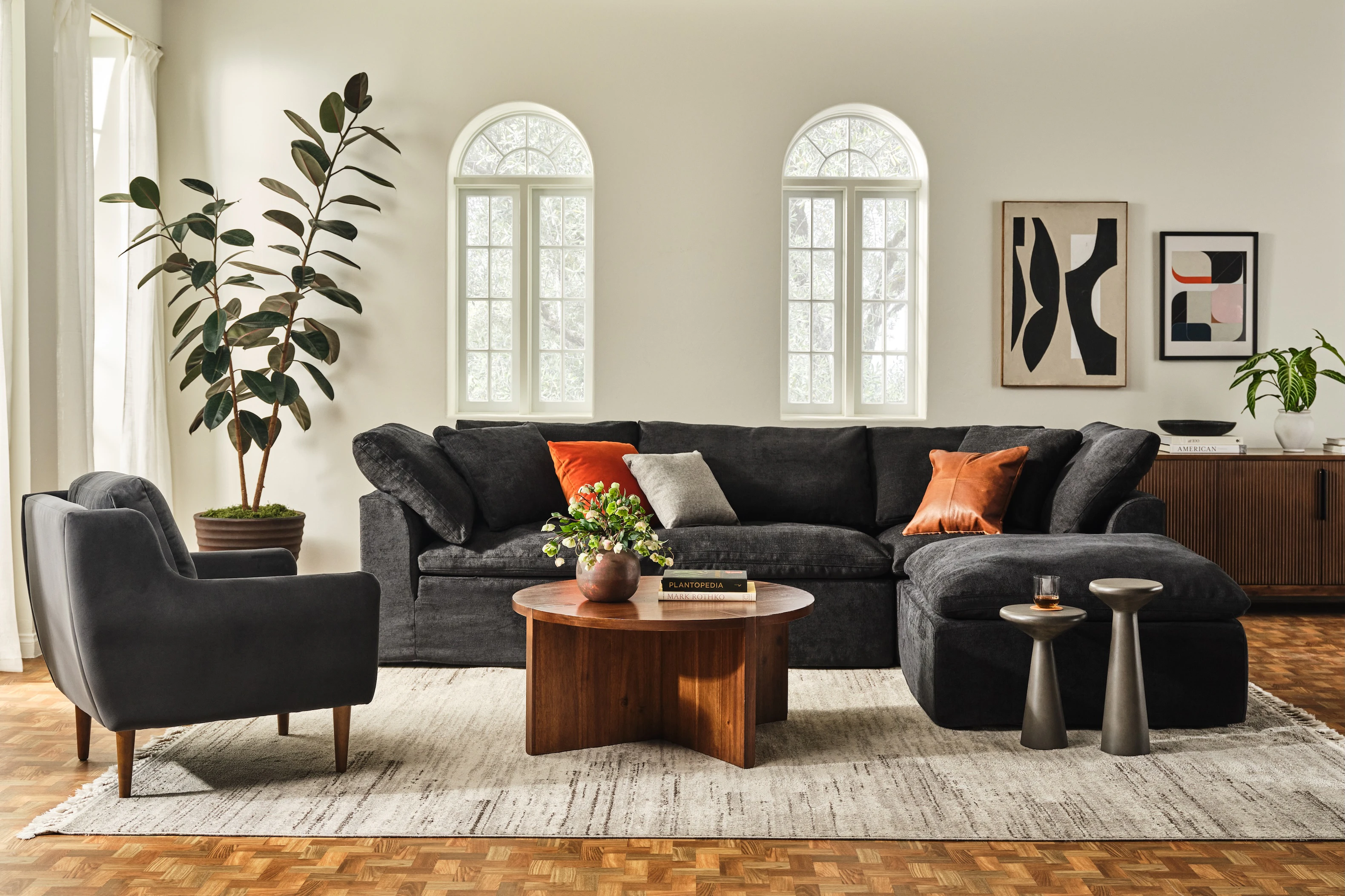 Bryant Slipcovered Modular Sectional - Thumbnail 2