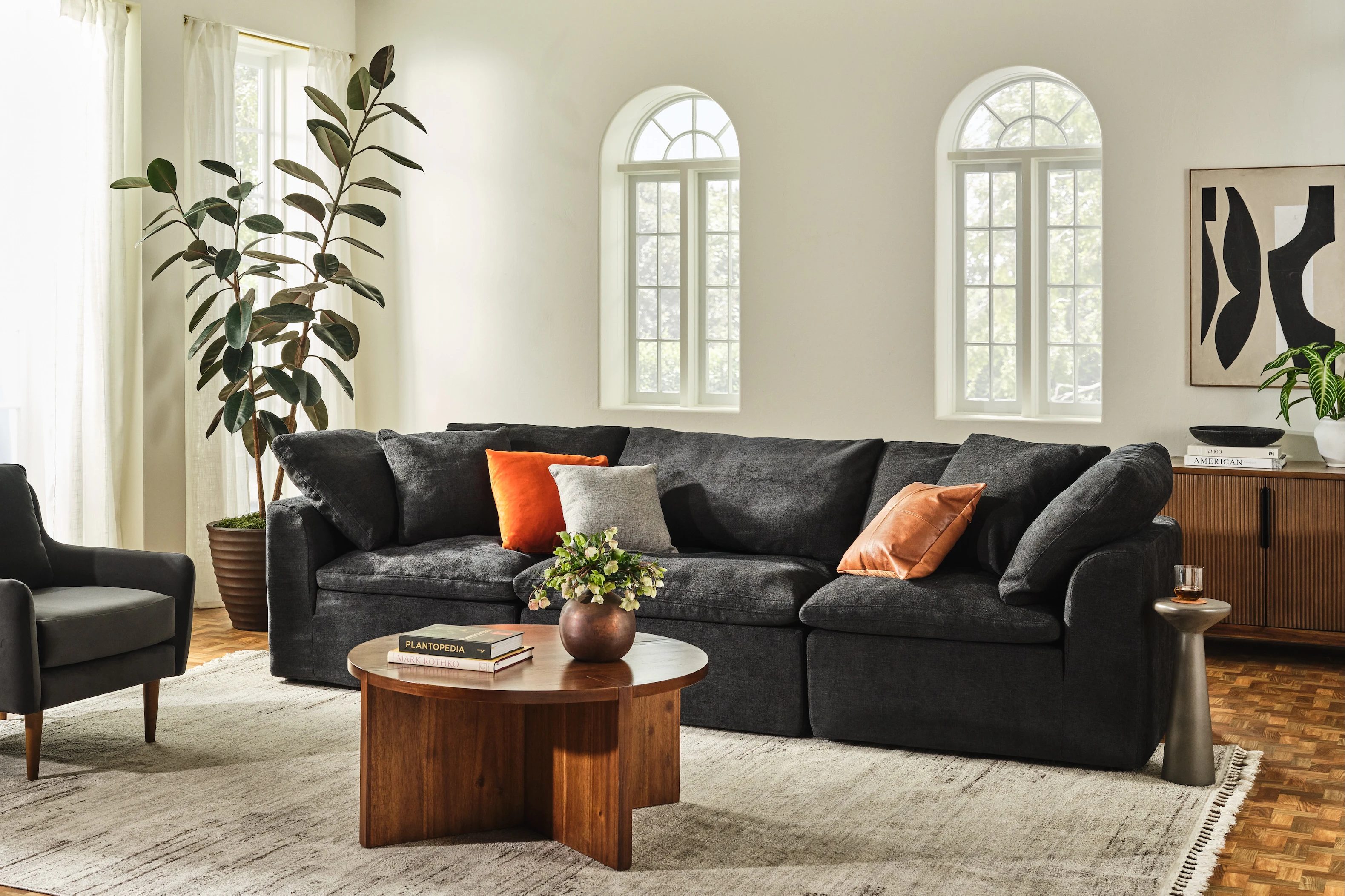 Bryant Slipcovered Modular Sectional - Thumbnail 3