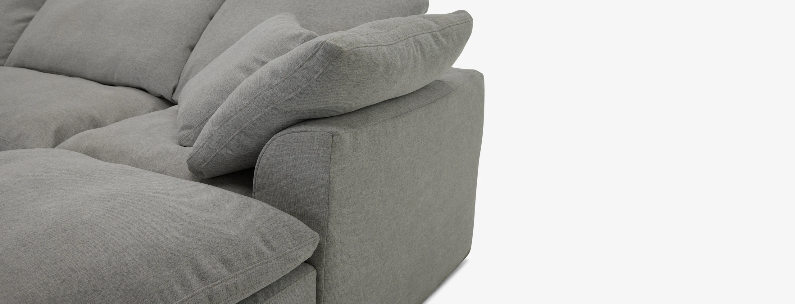 Bryant Slipcovered Modular Sectional Milo Dove