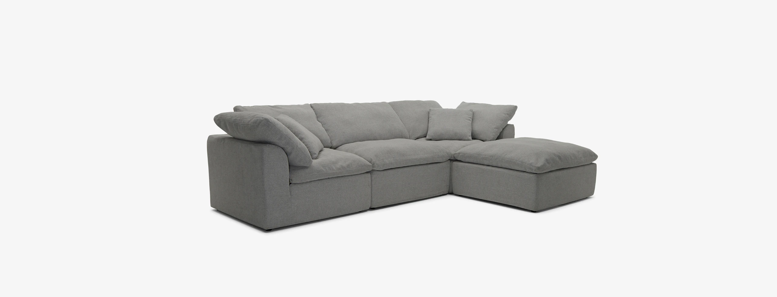 Bryant Slipcovered Modular Sectional Milo Dove