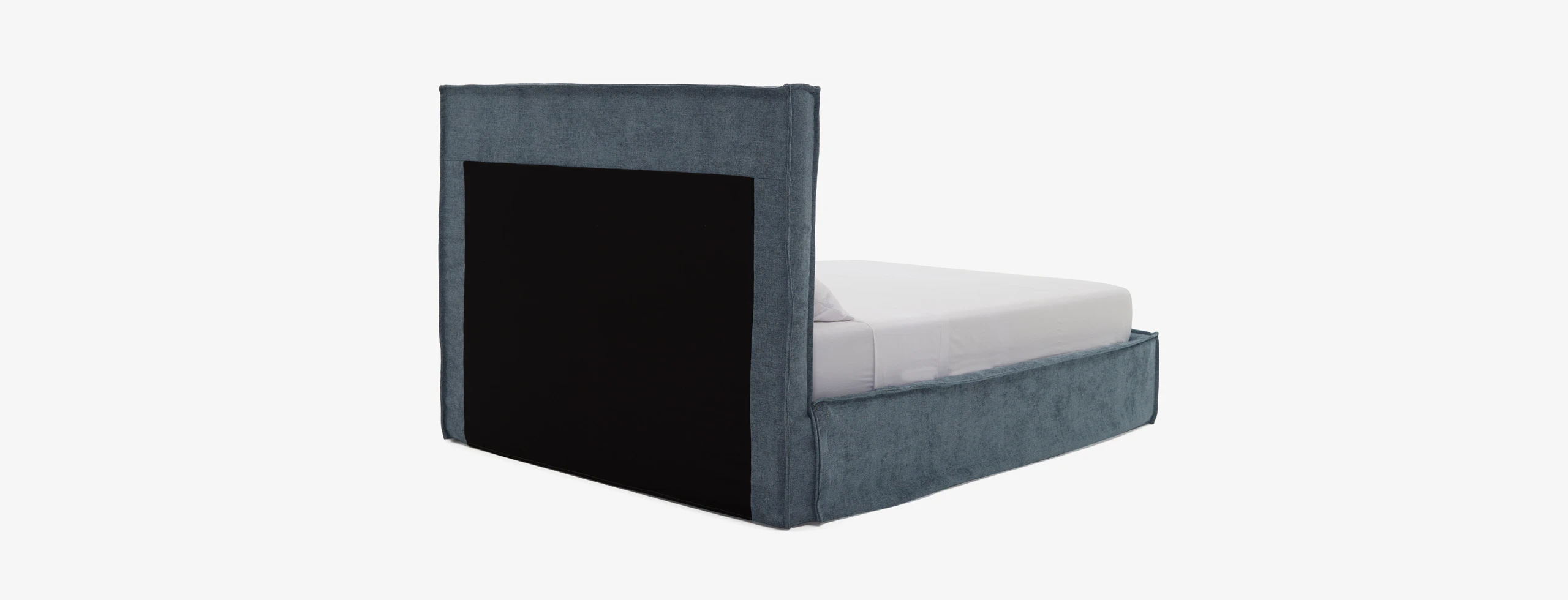 Evette Slipcovered Bed Milo French Blue