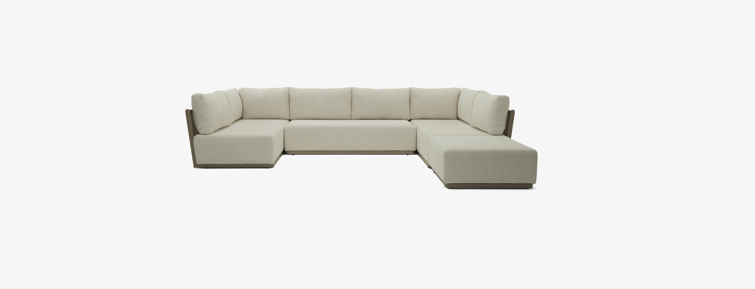Ojai Outdoor Sectional With Ottoman